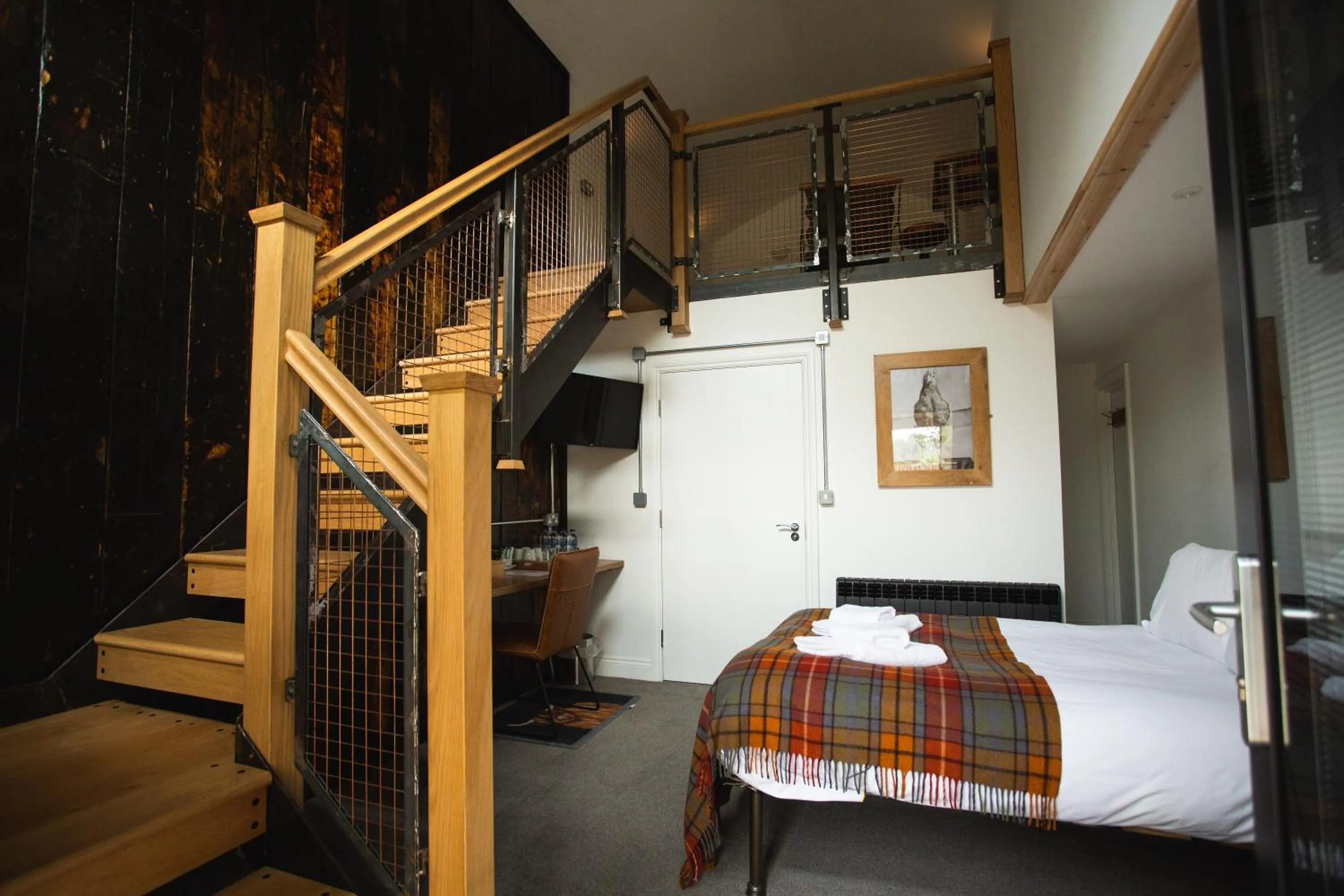 Coffee/tea facilities, Bed in Owen House Farm