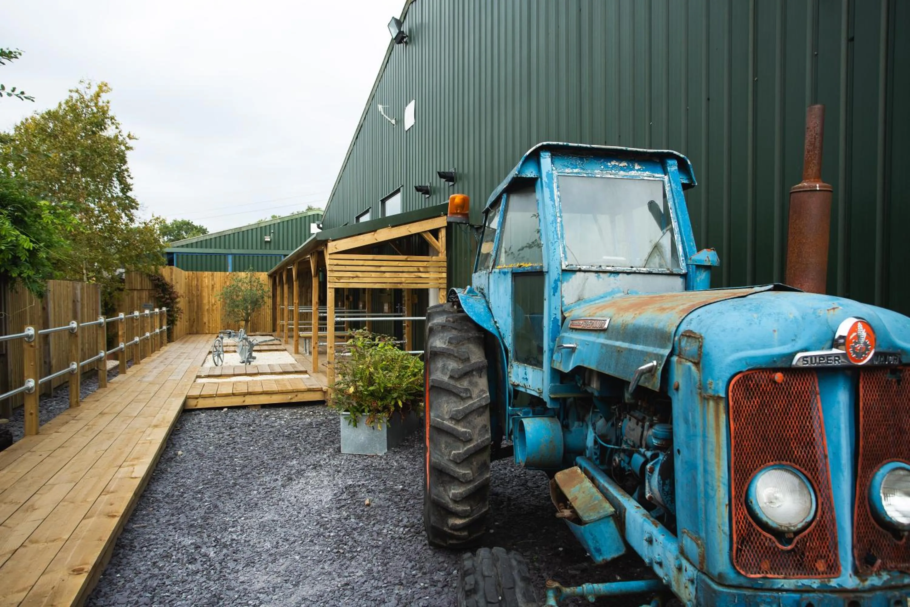 Facade/entrance in Owen House Farm