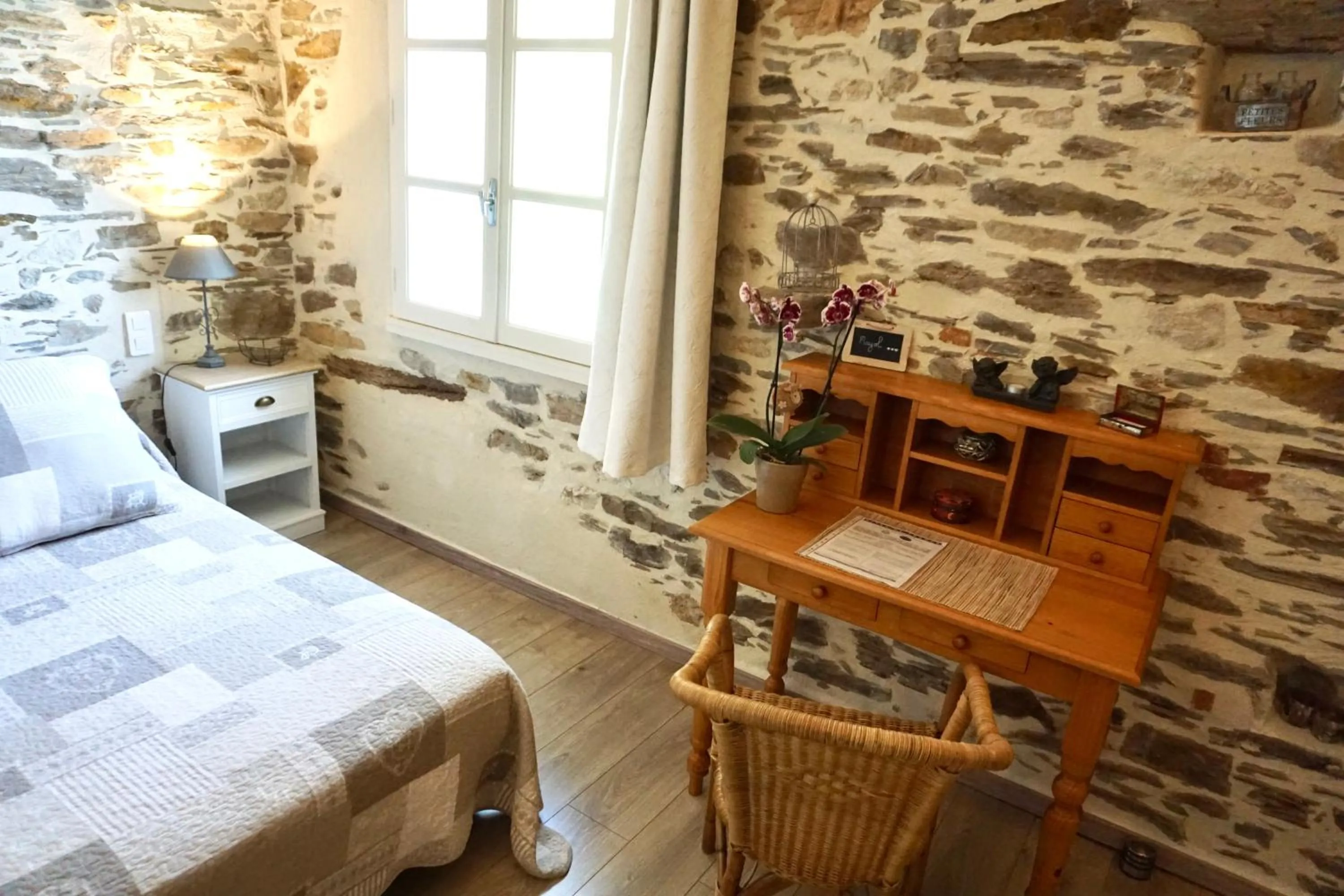 Bed in La Bergerie De Valerie