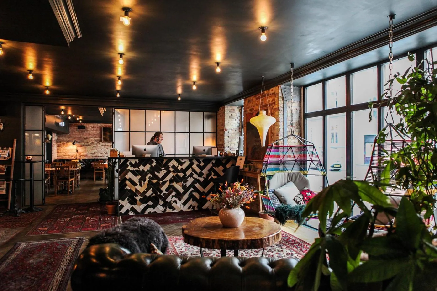 Lobby or reception in Axel Guldsmeden