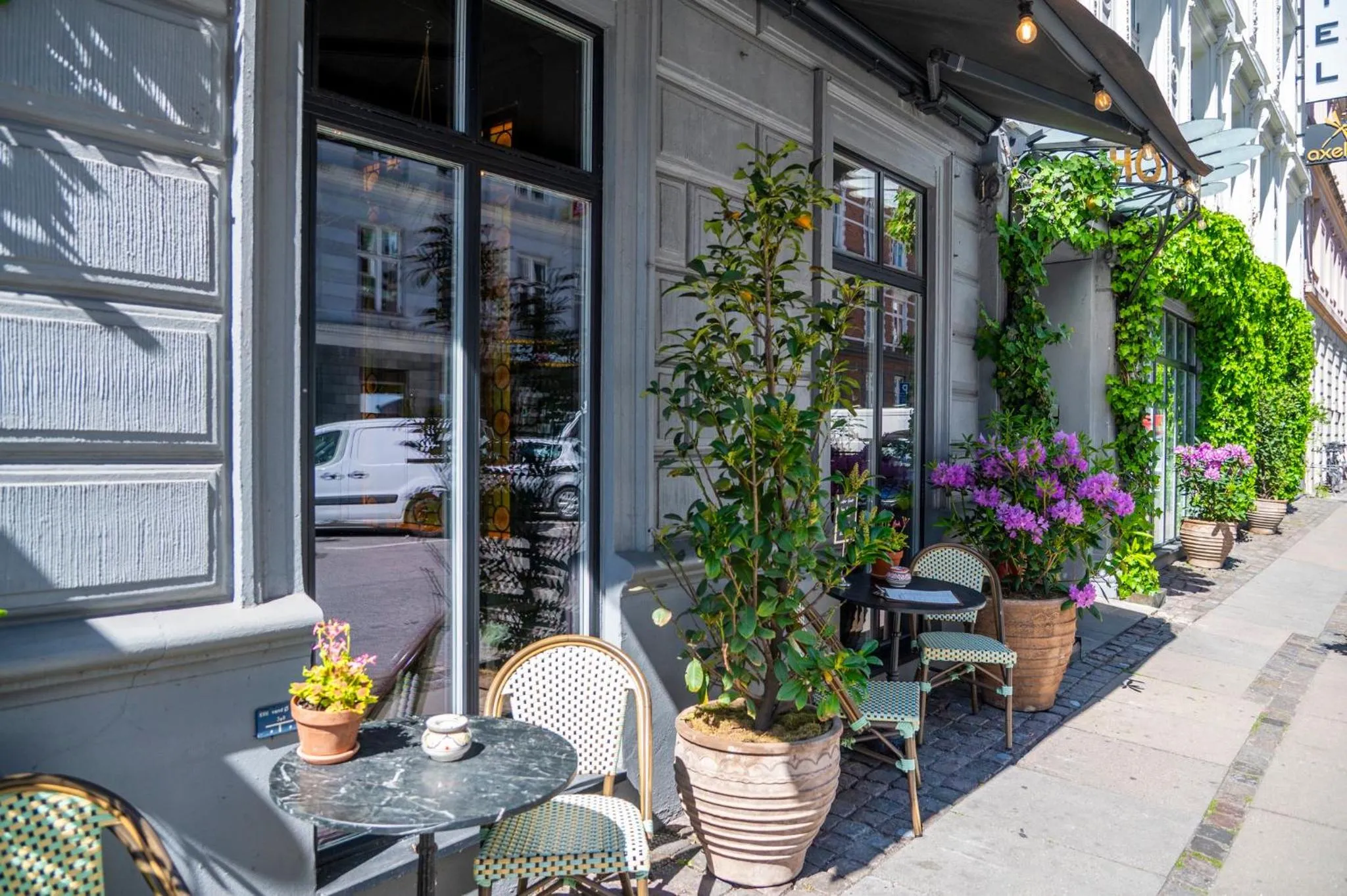 Facade/entrance in Axel Guldsmeden