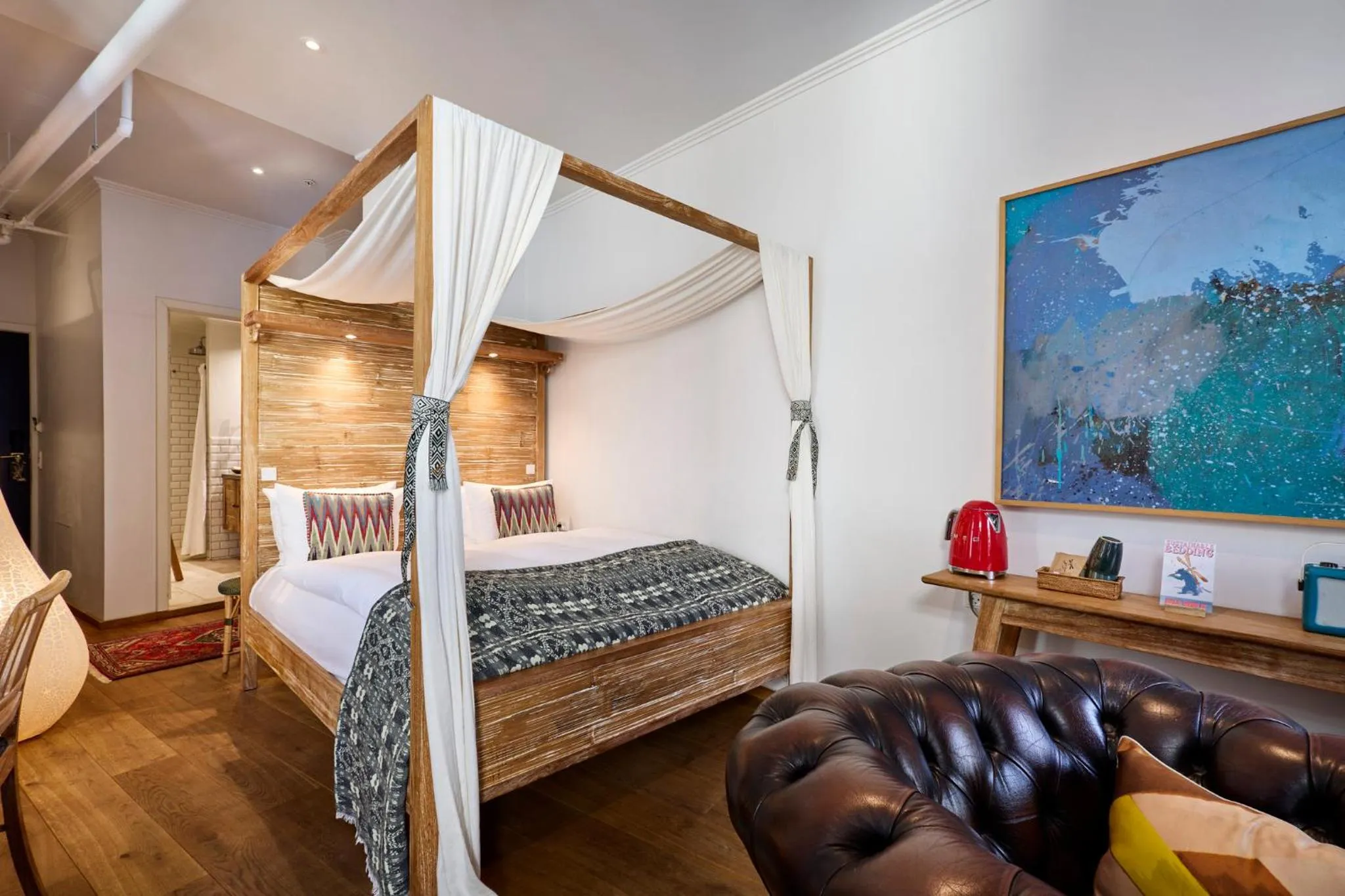 Bedroom, Bed in Axel Guldsmeden