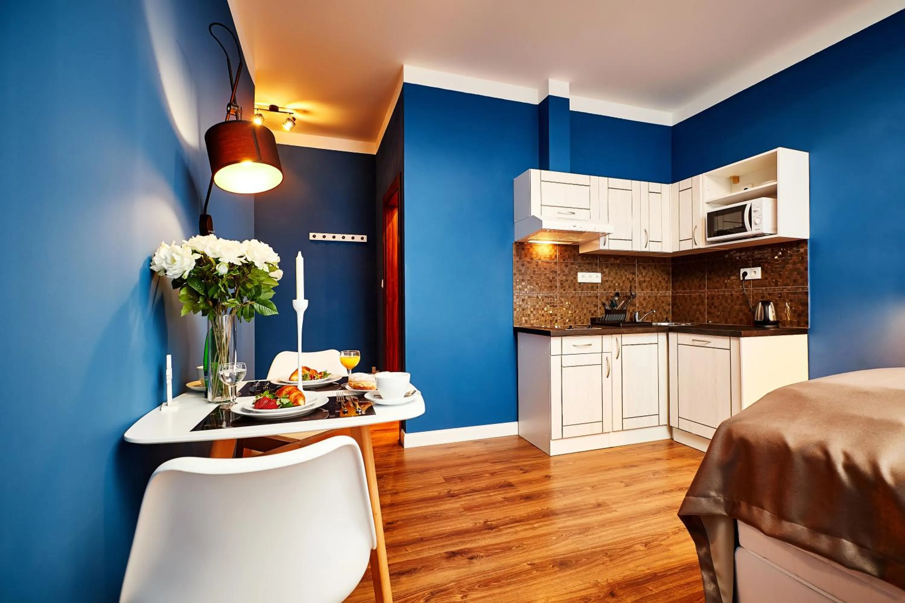 Kitchen or kitchenette in Residence Vaclavska