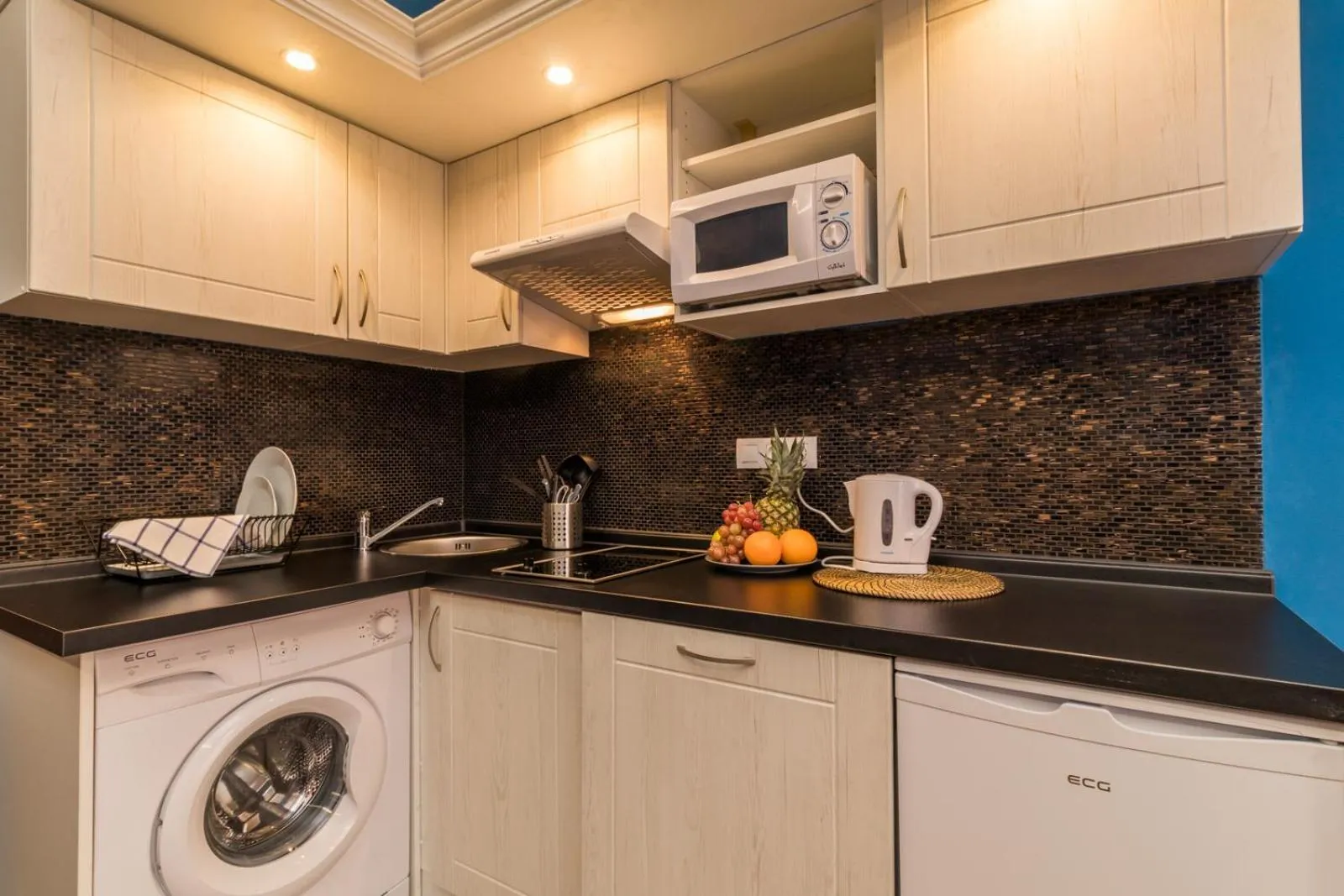 Kitchen or kitchenette in Residence Vaclavska