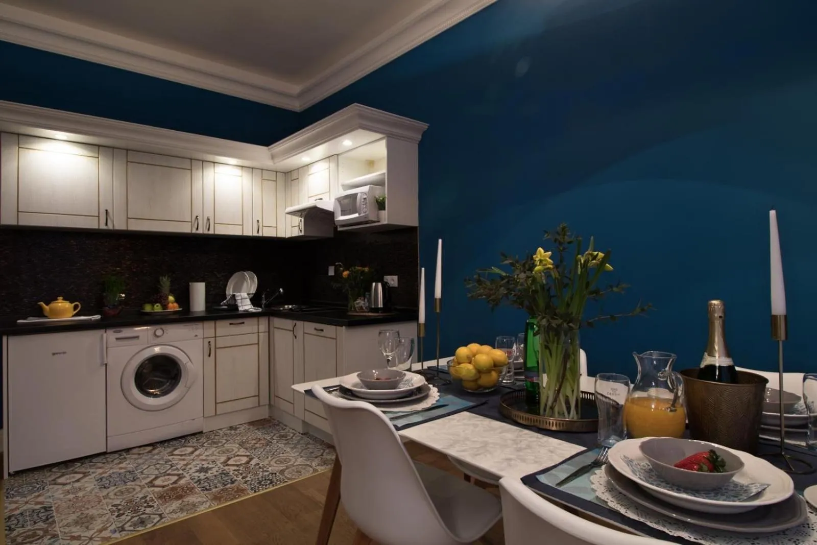 Kitchen or kitchenette in Residence Vaclavska