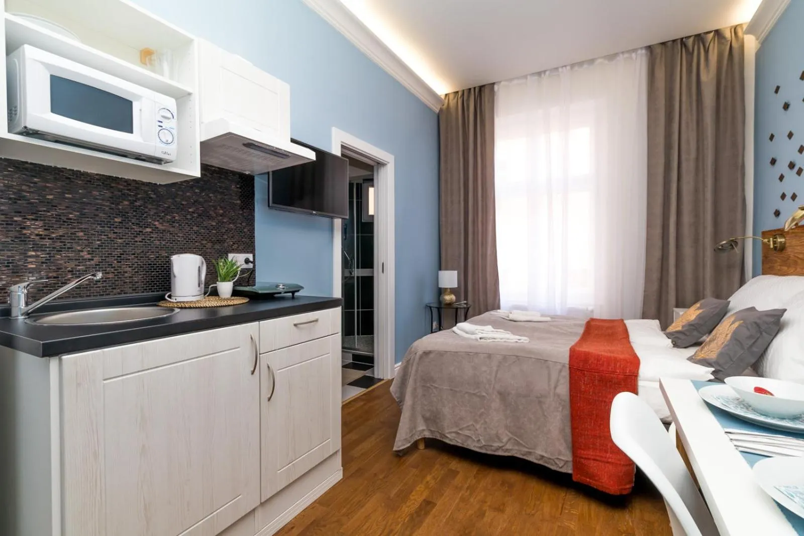 Decorative detail, Bed in Residence Vaclavska