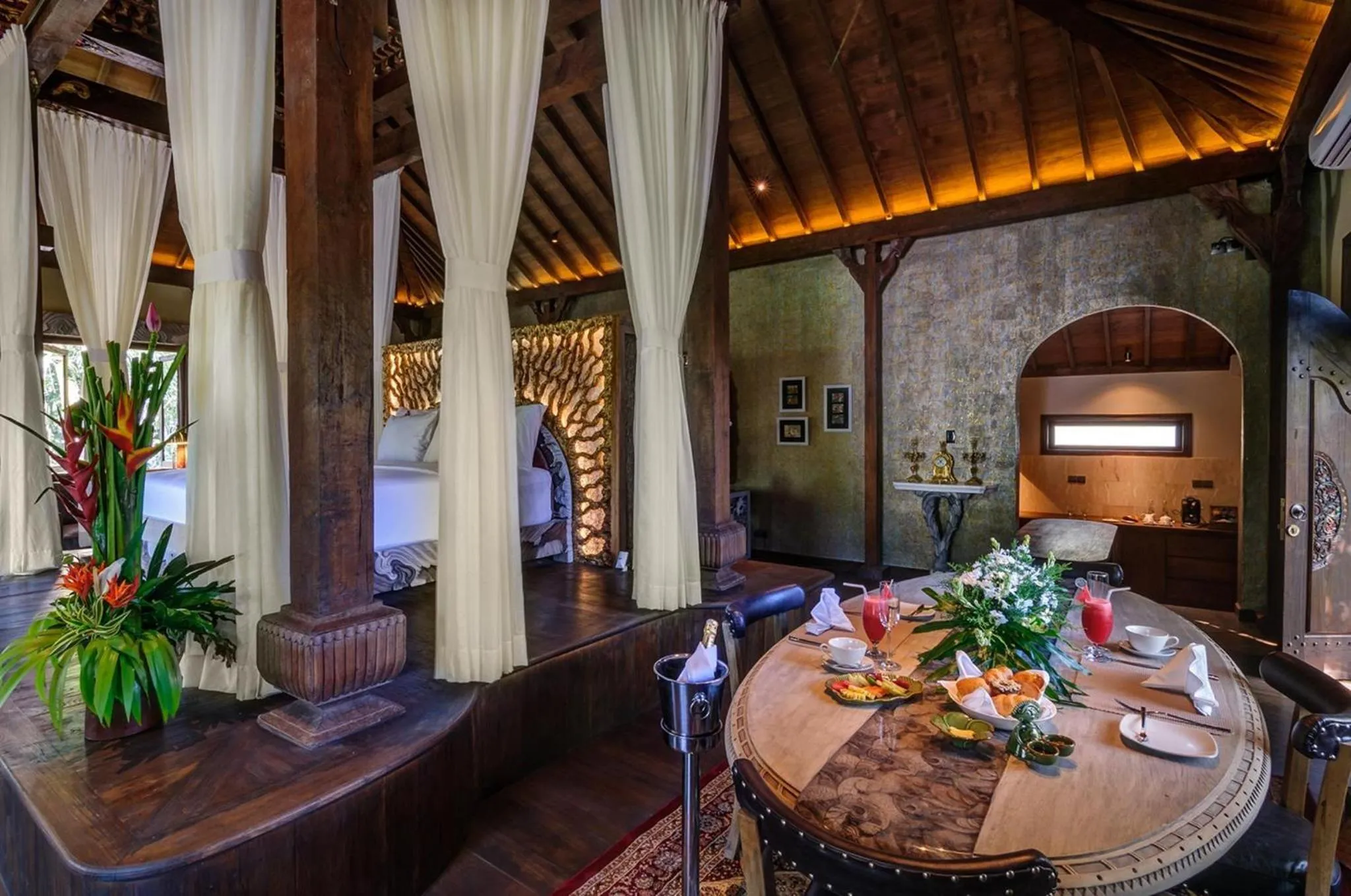 Dining area in Permata Ayung Private Estate