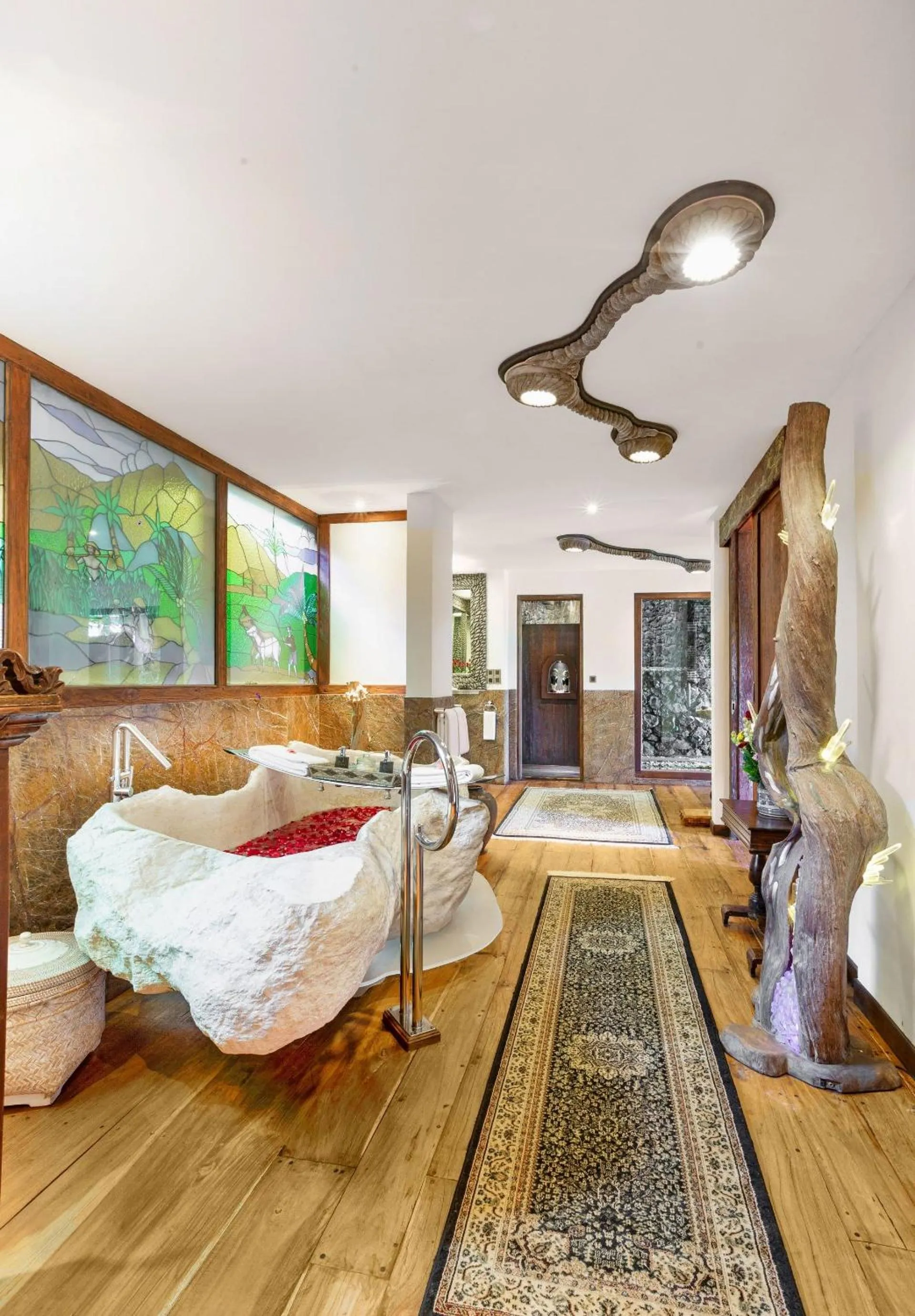 Bathroom, Bed in Permata Ayung Private Estate