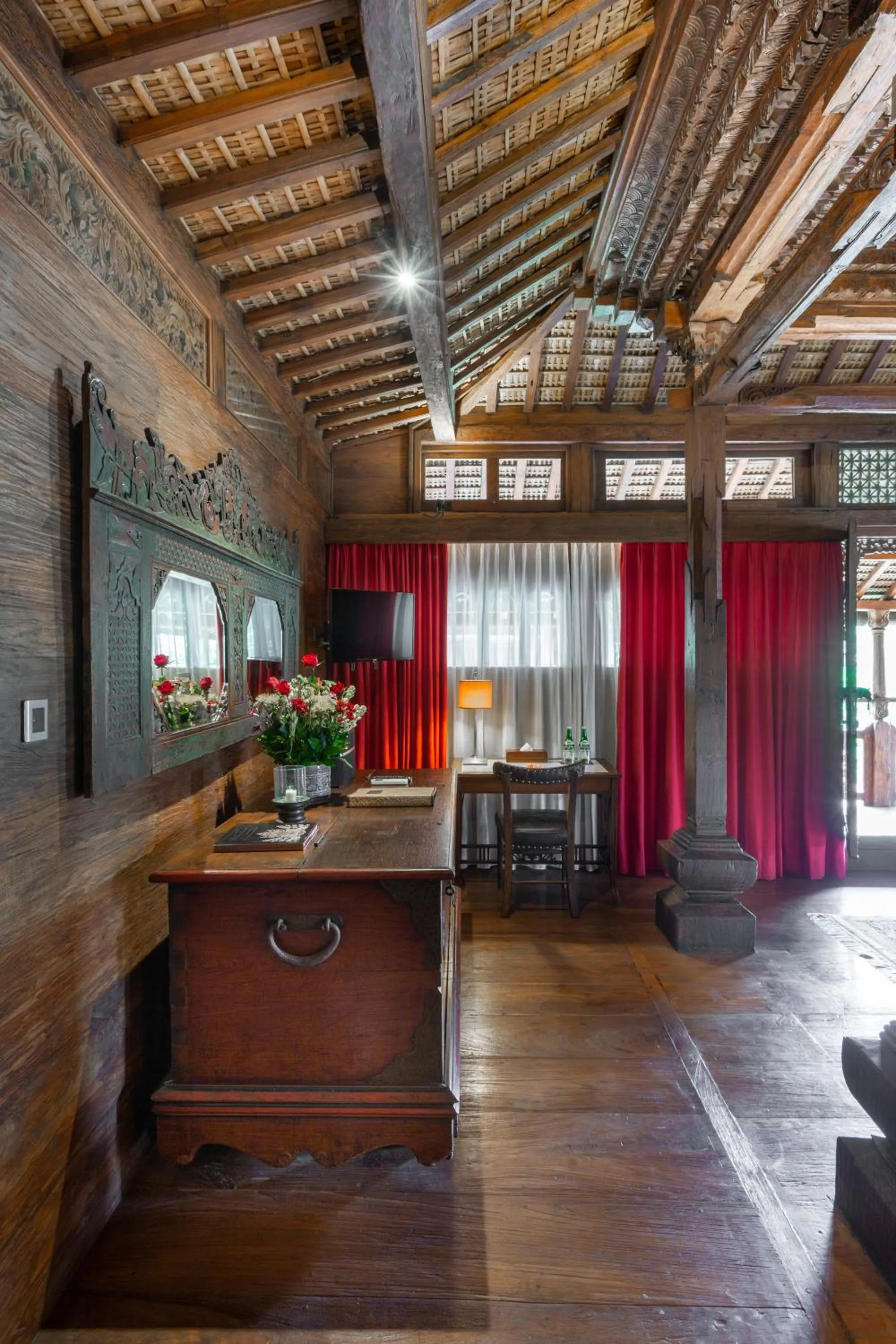 Seating area in Permata Ayung Private Estate