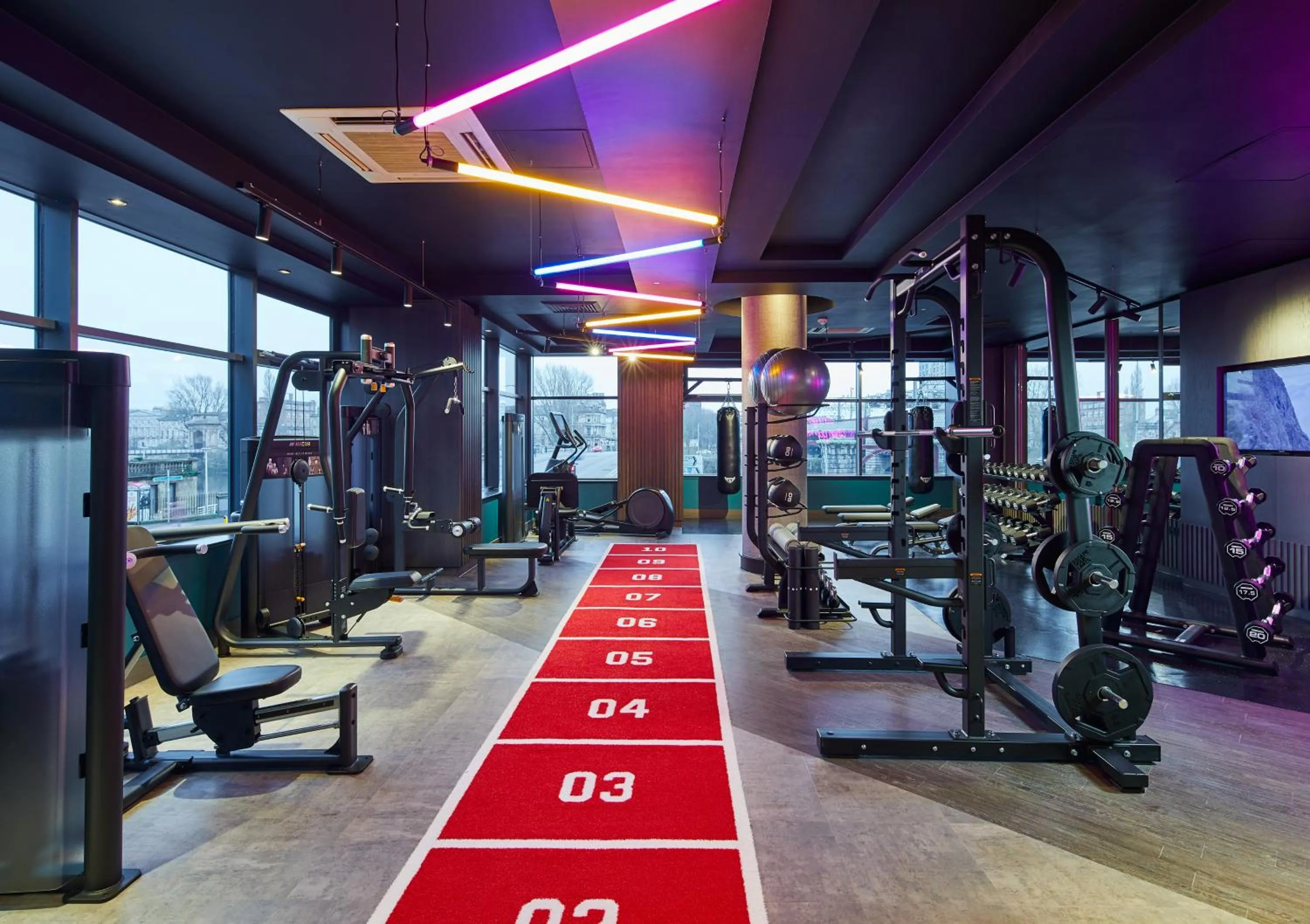 Fitness centre/facilities in Leonardo Royal Hotel Glasgow