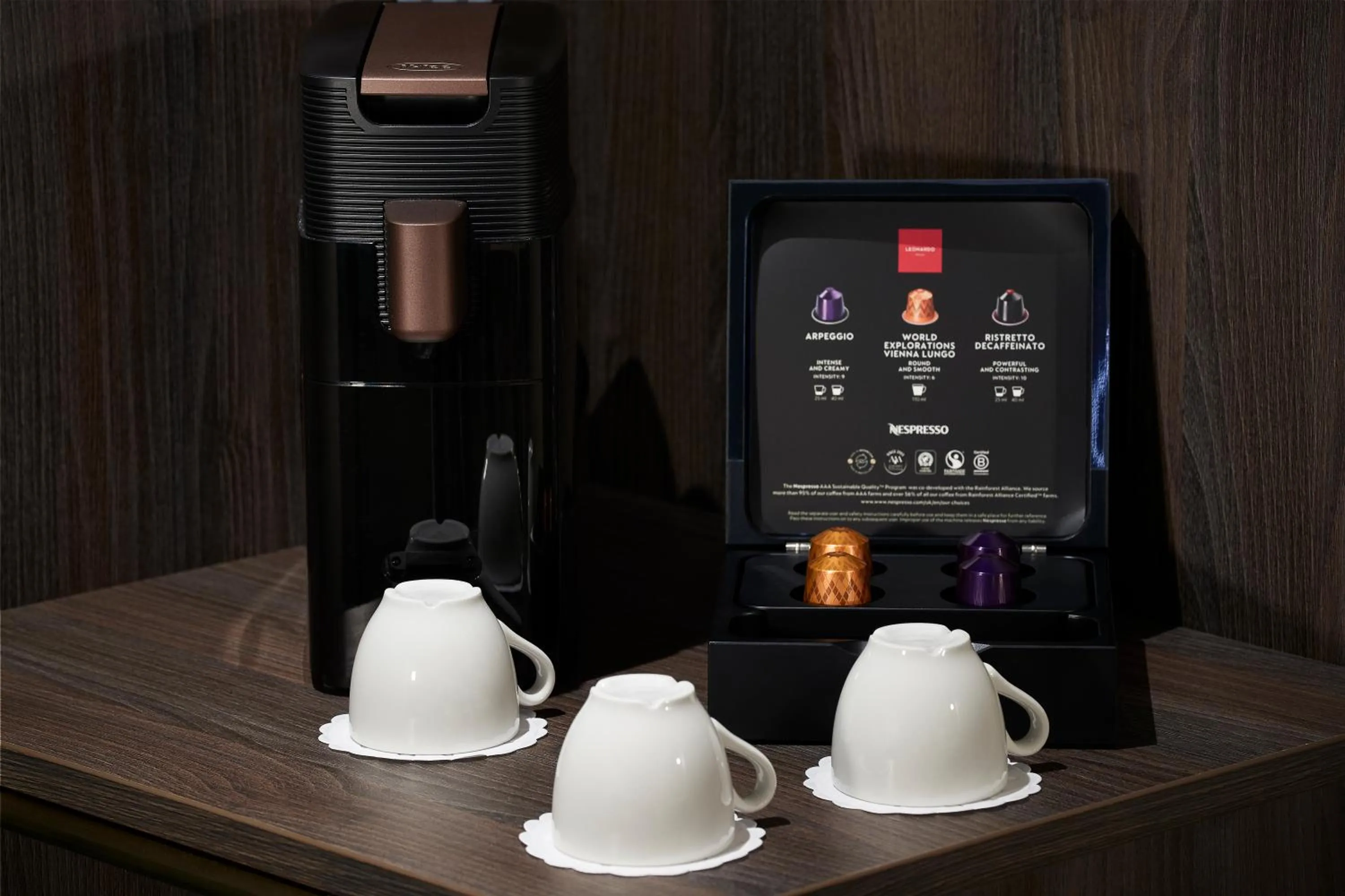 Coffee/tea facilities in Leonardo Royal Hotel Glasgow