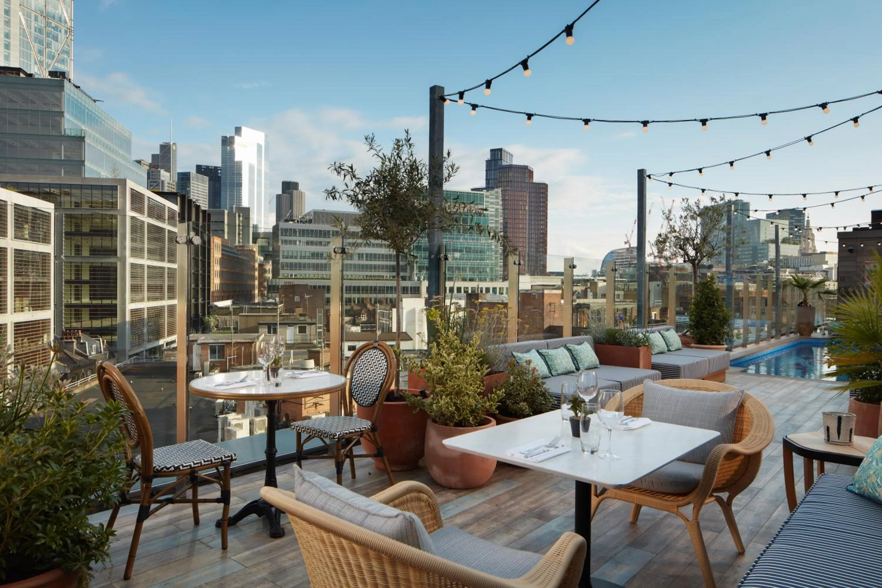 Restaurant/places to eat in Virgin Hotels London - Shoreditch