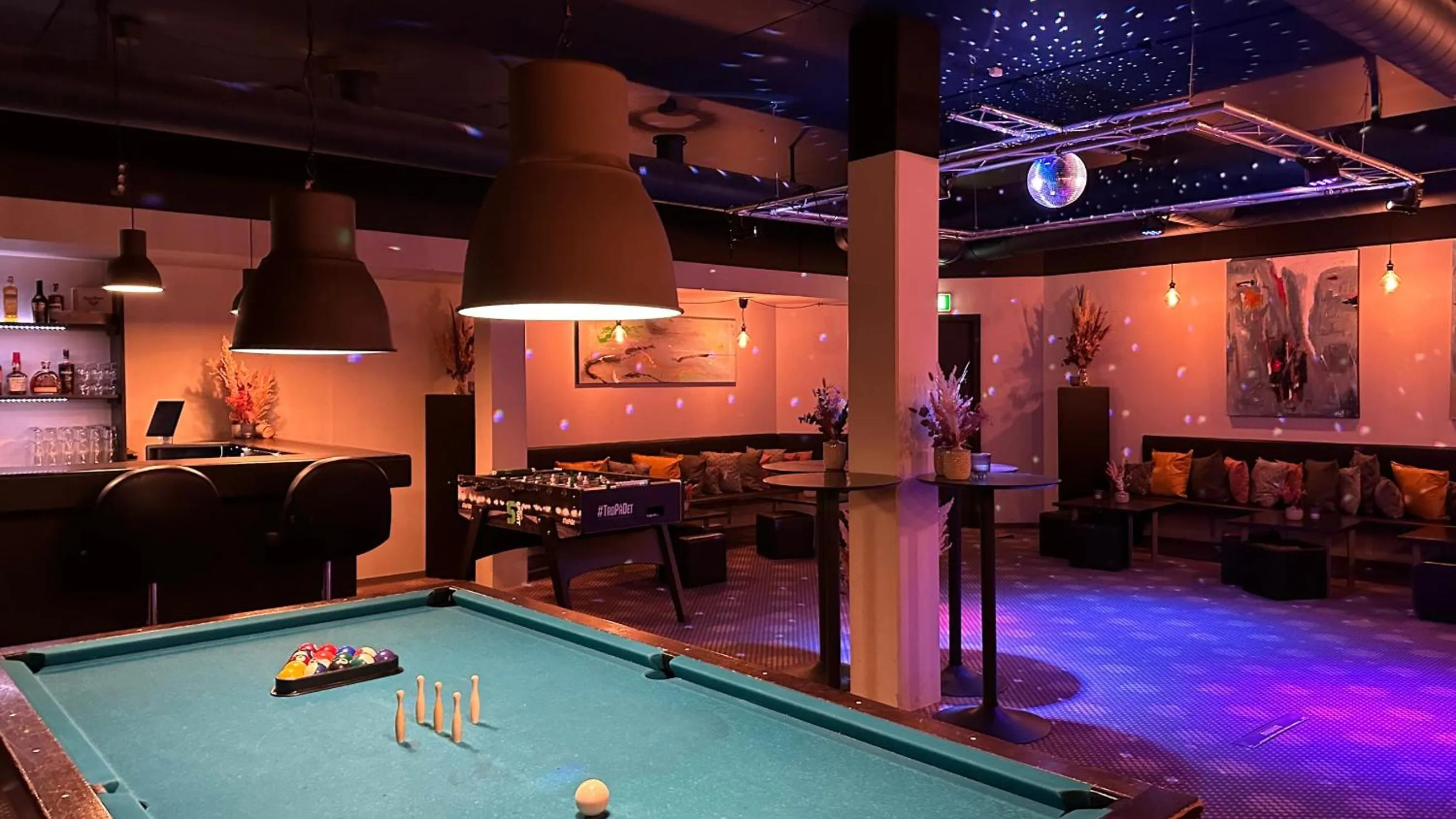 Billiard in Hotel Lautrup Park