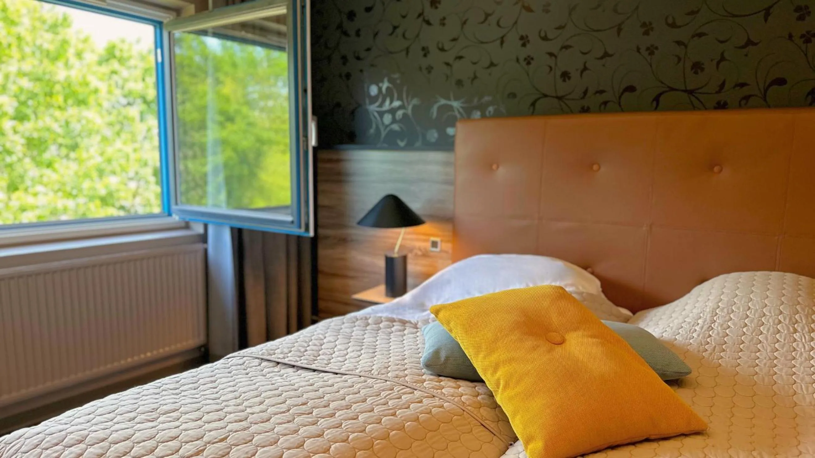 Bed in Hotel Lautrup Park