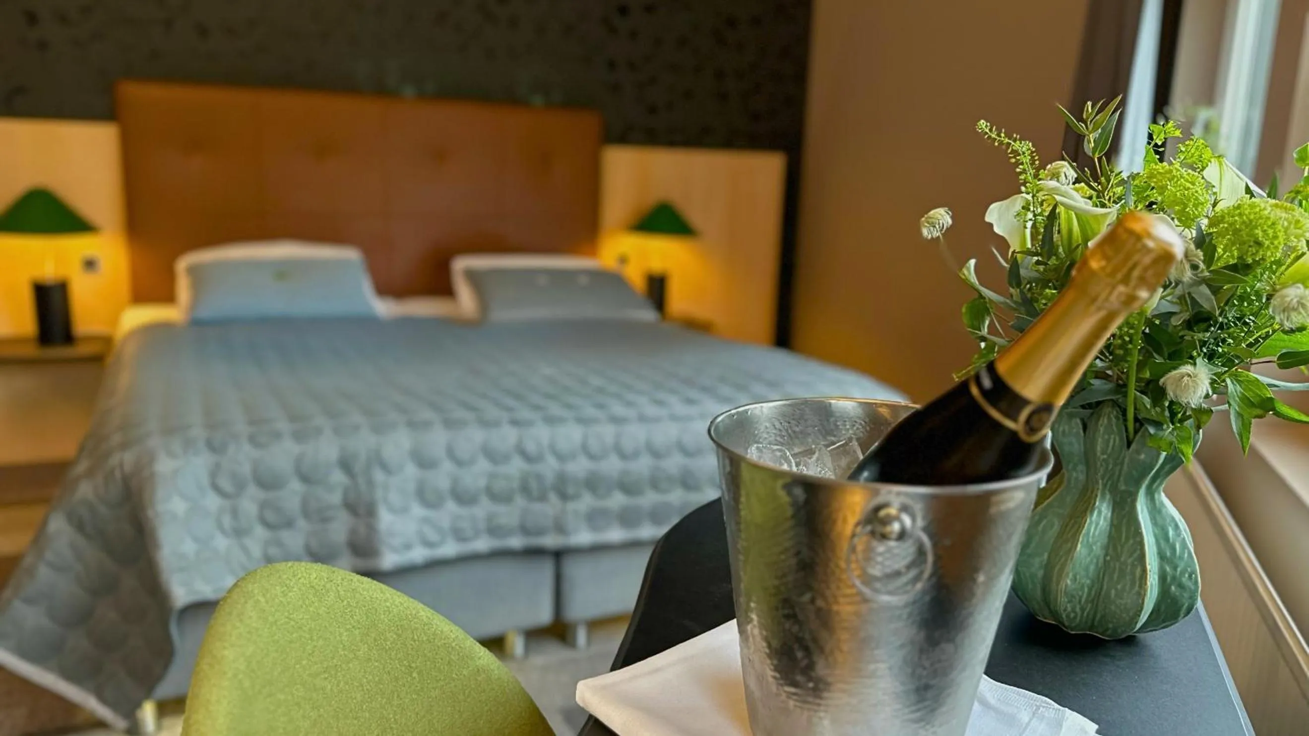 Bed in Hotel Lautrup Park