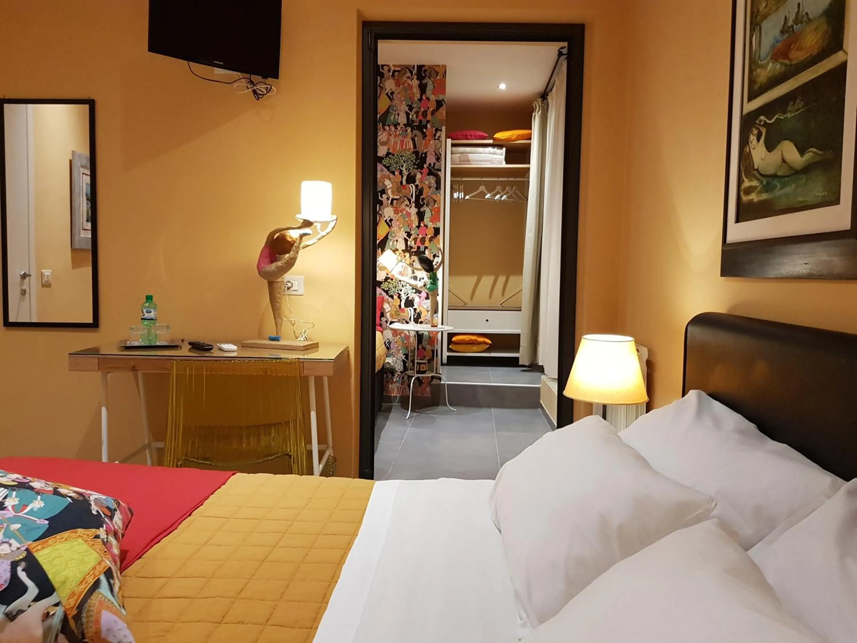 Bed in La Foresteria Garden Boutique B&B