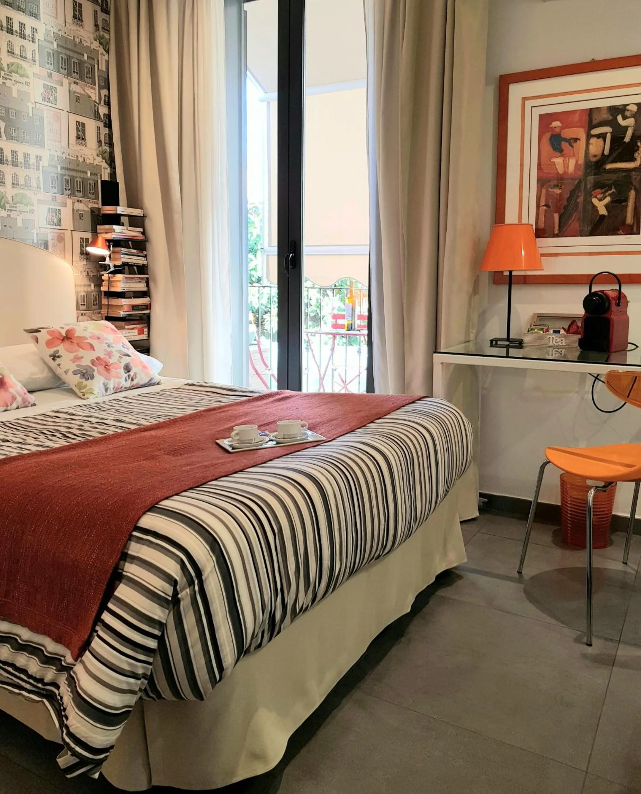 Bed in La Foresteria Garden Boutique B&B