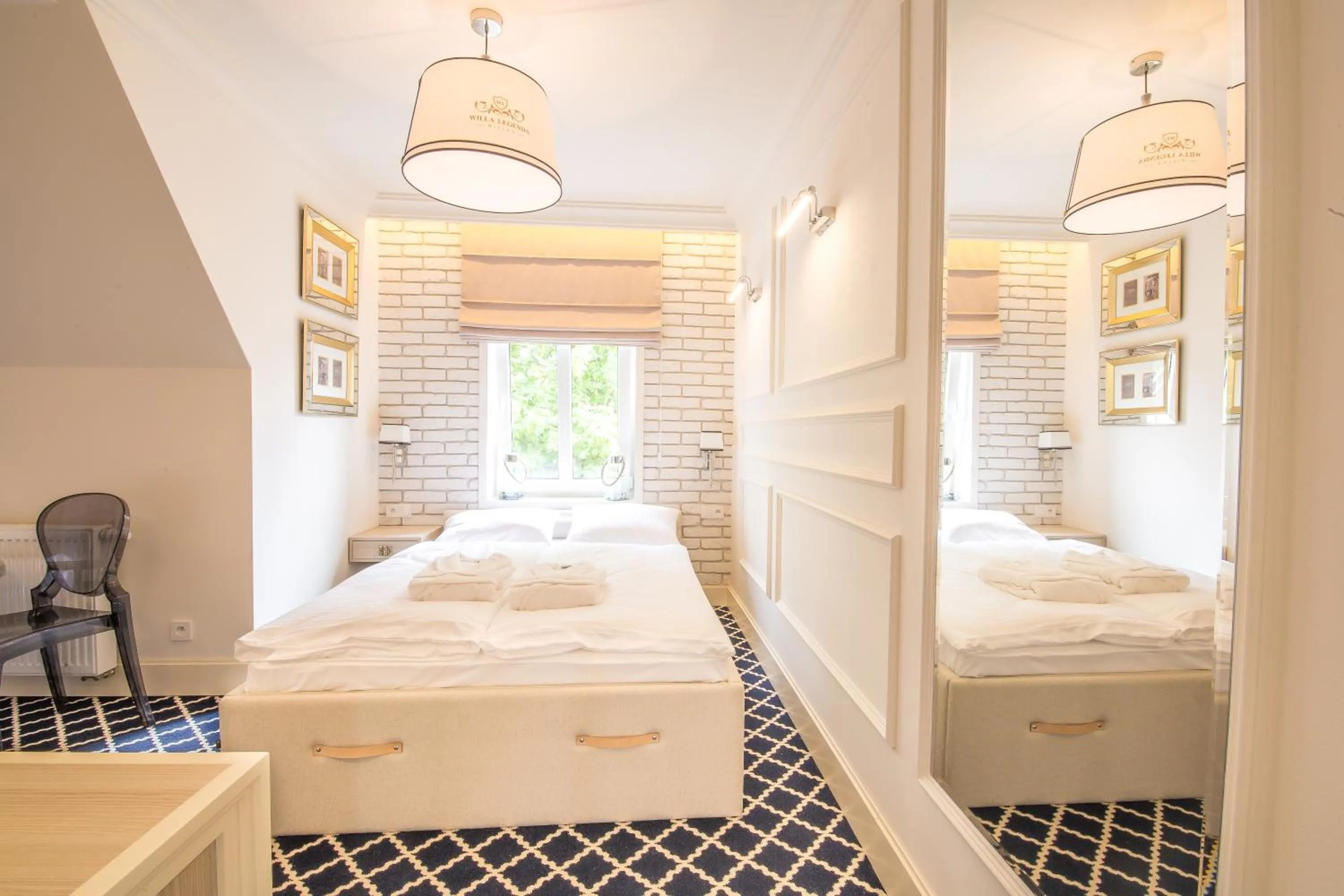 Bed in Willa Legenda Hotel Adults Only