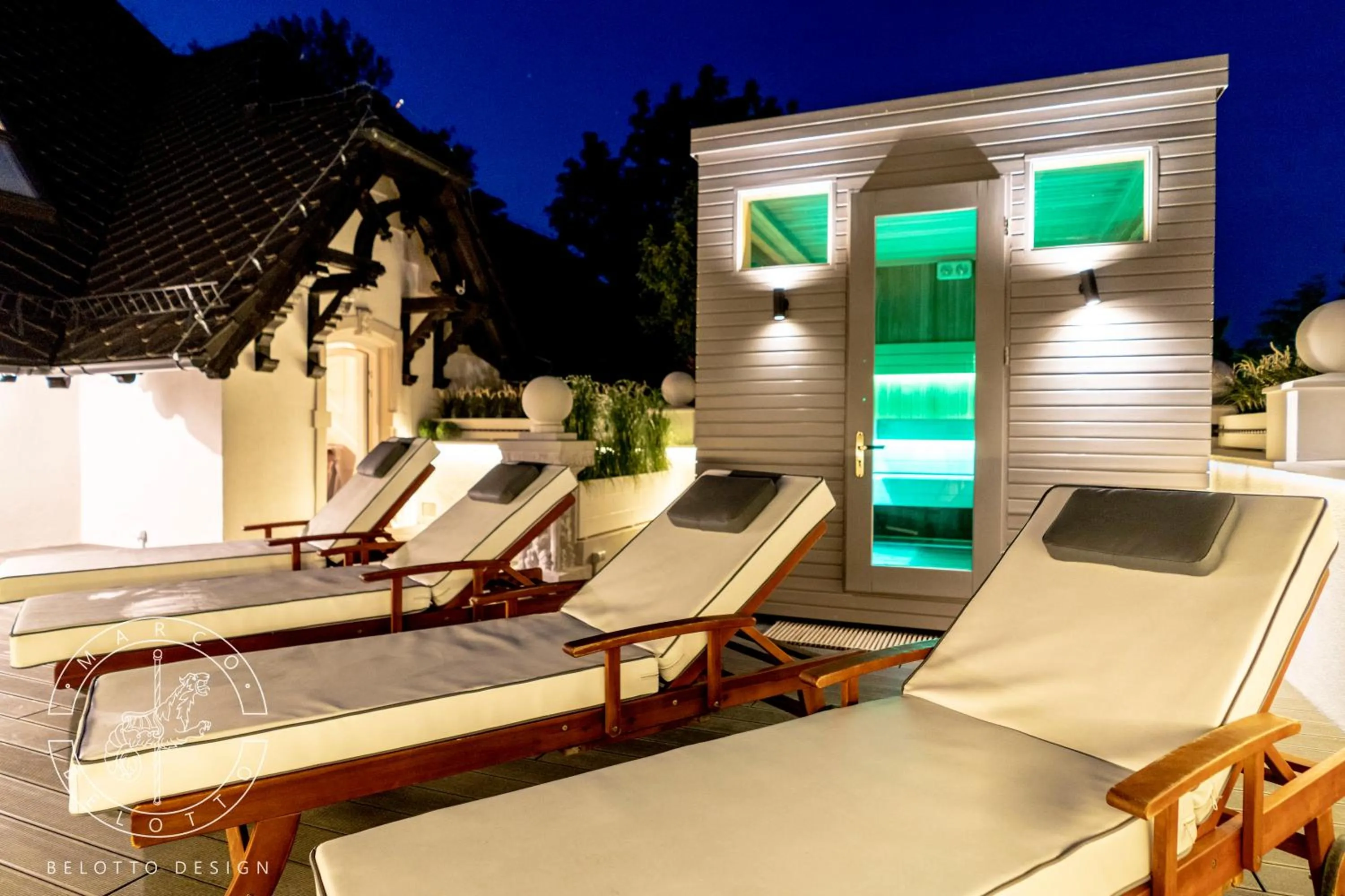 Hot Tub in Willa Legenda Hotel Adults Only