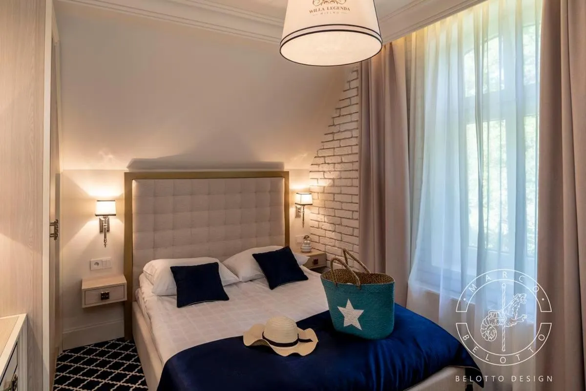 Bed in Willa Legenda Hotel Adults Only