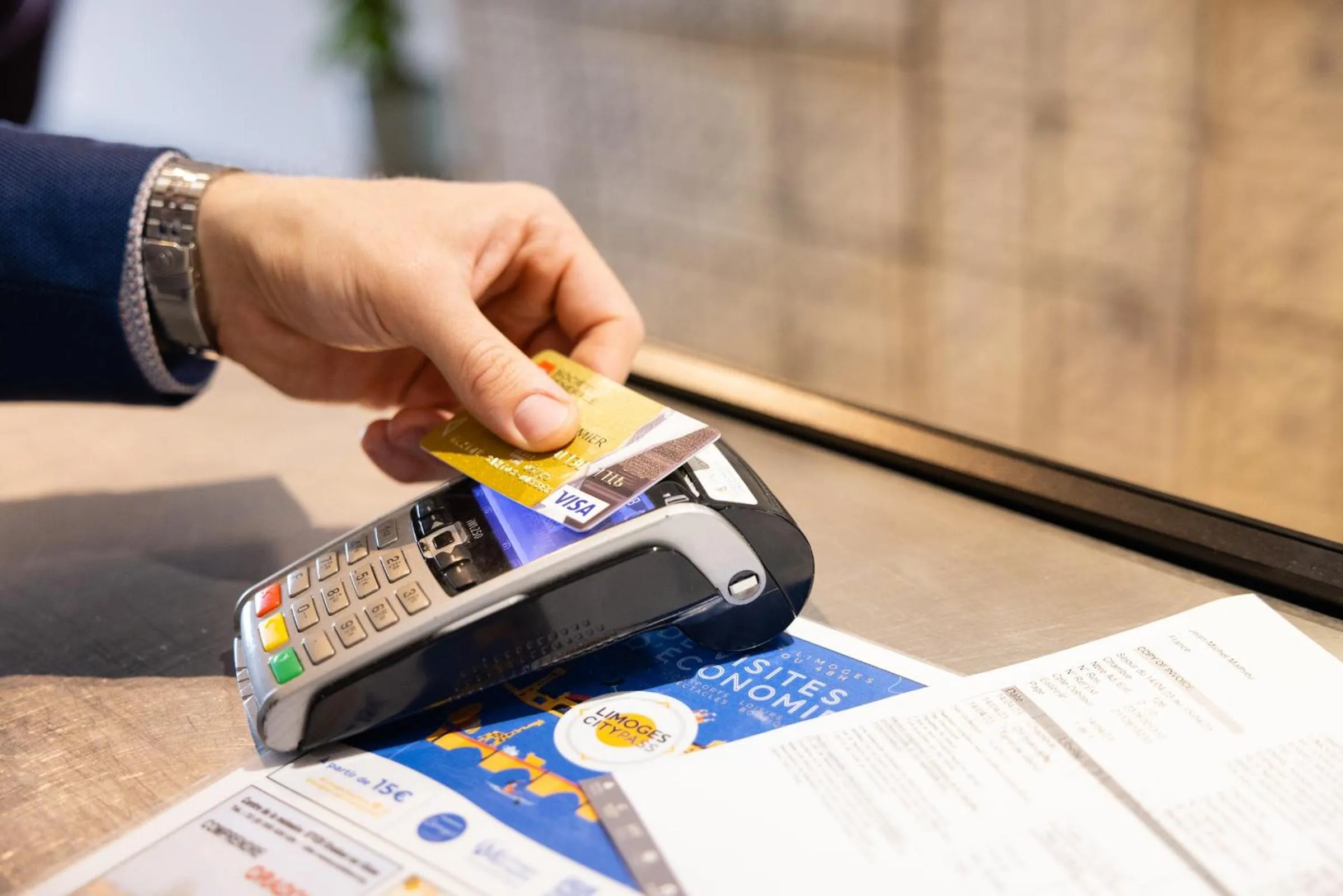 Lobby or reception in Campanile Limoges Centre - Gare