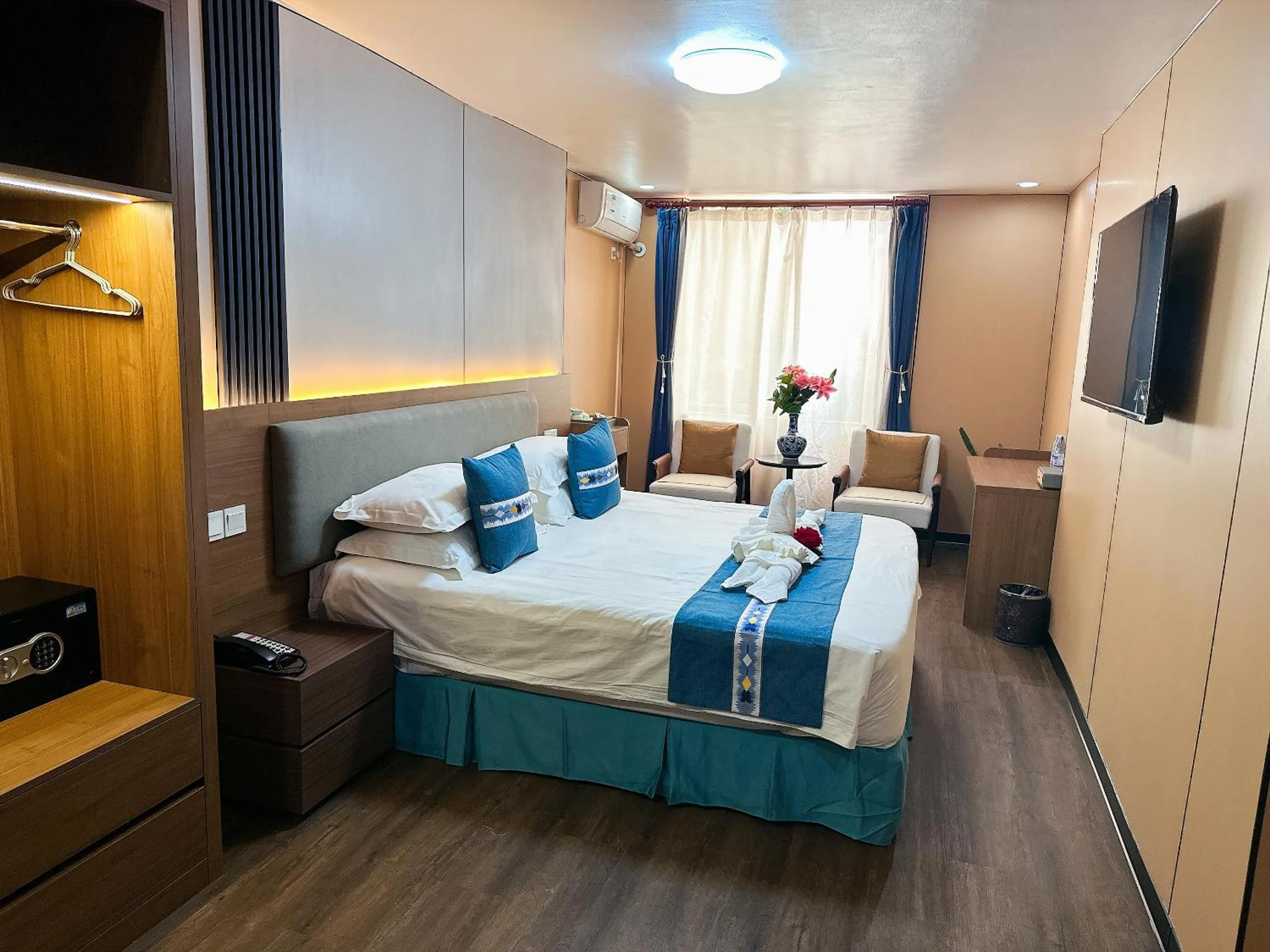 TV and multimedia, Bed in Nanjing Restaurant & Motel