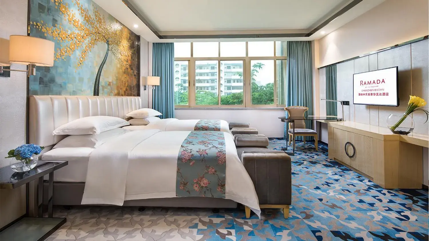 Premium Twin Room in Ramada Shenzhen Baoan Premium Twin Room in Ramada Shenzhen Baoan