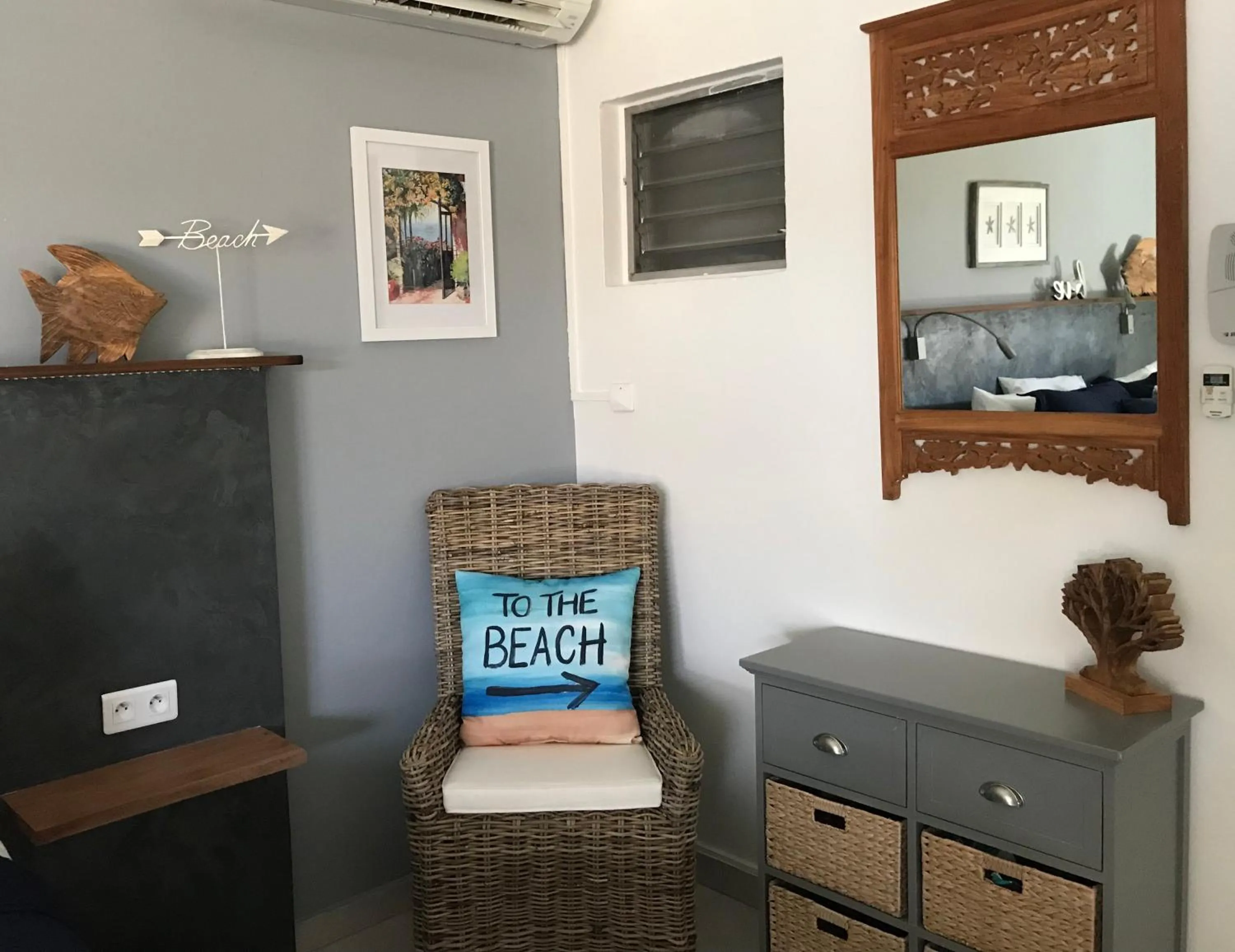 Bedroom in Les Balcons d'Oyster Pond