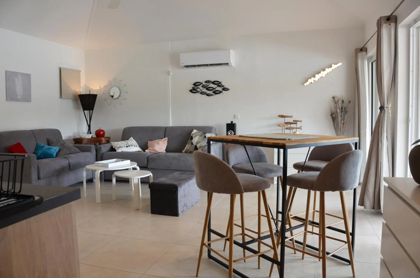 Living room in Les Balcons d'Oyster Pond