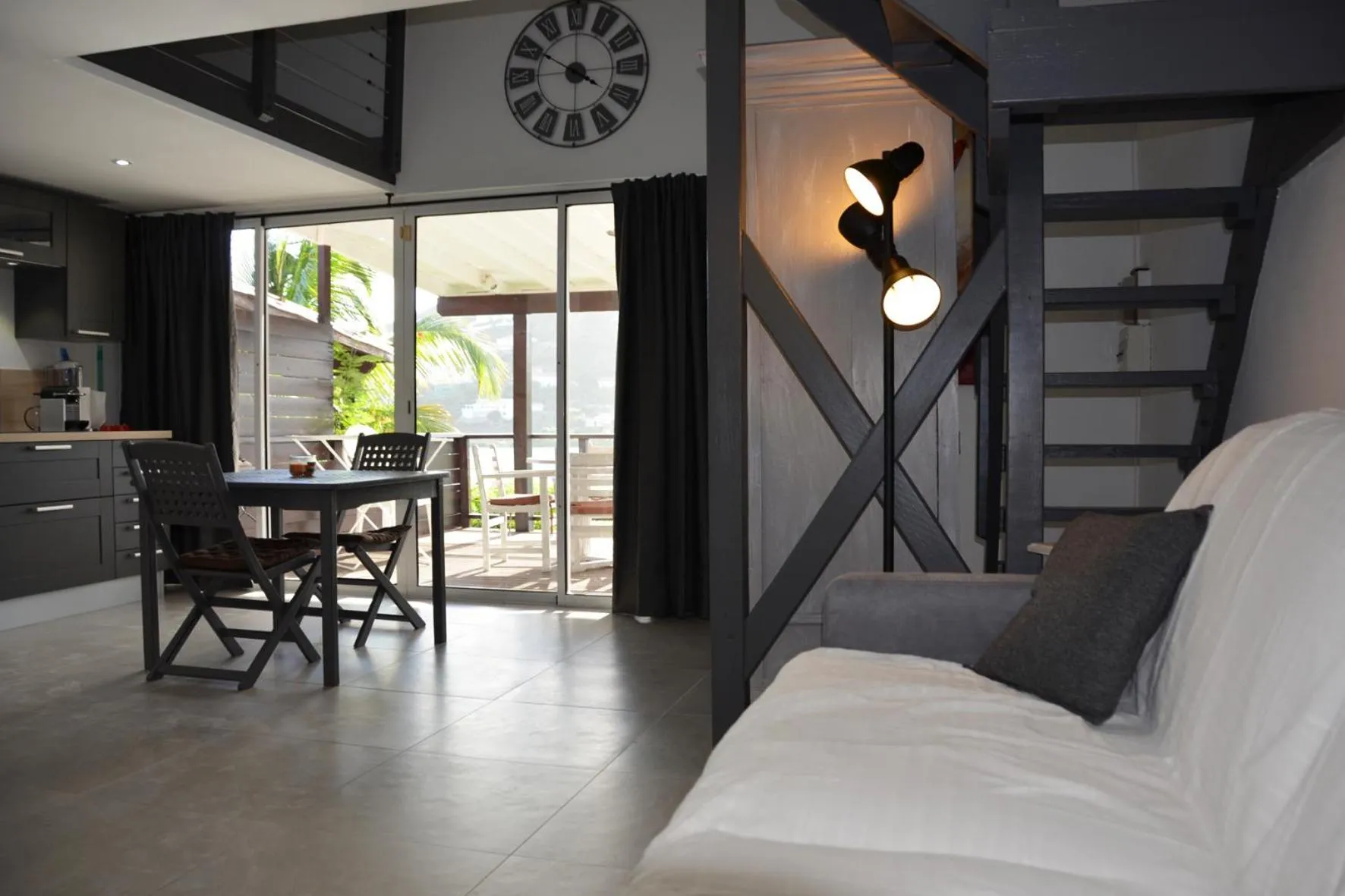 Living room in Les Balcons d'Oyster Pond