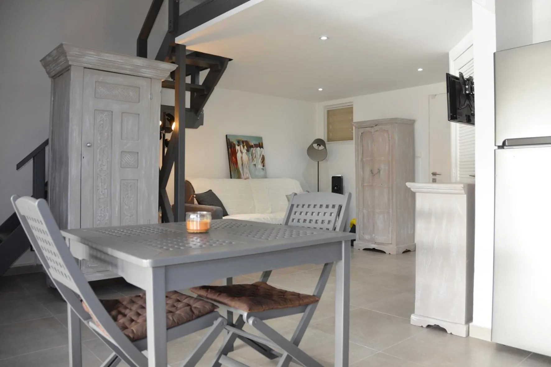 Living room in Les Balcons d'Oyster Pond