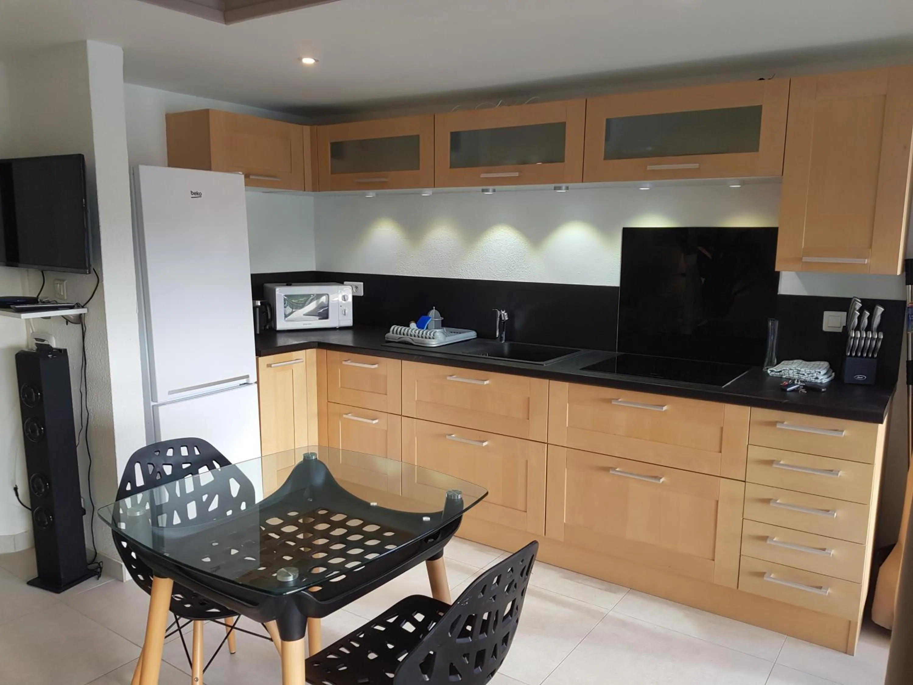 Kitchen or kitchenette in Les Balcons d'Oyster Pond