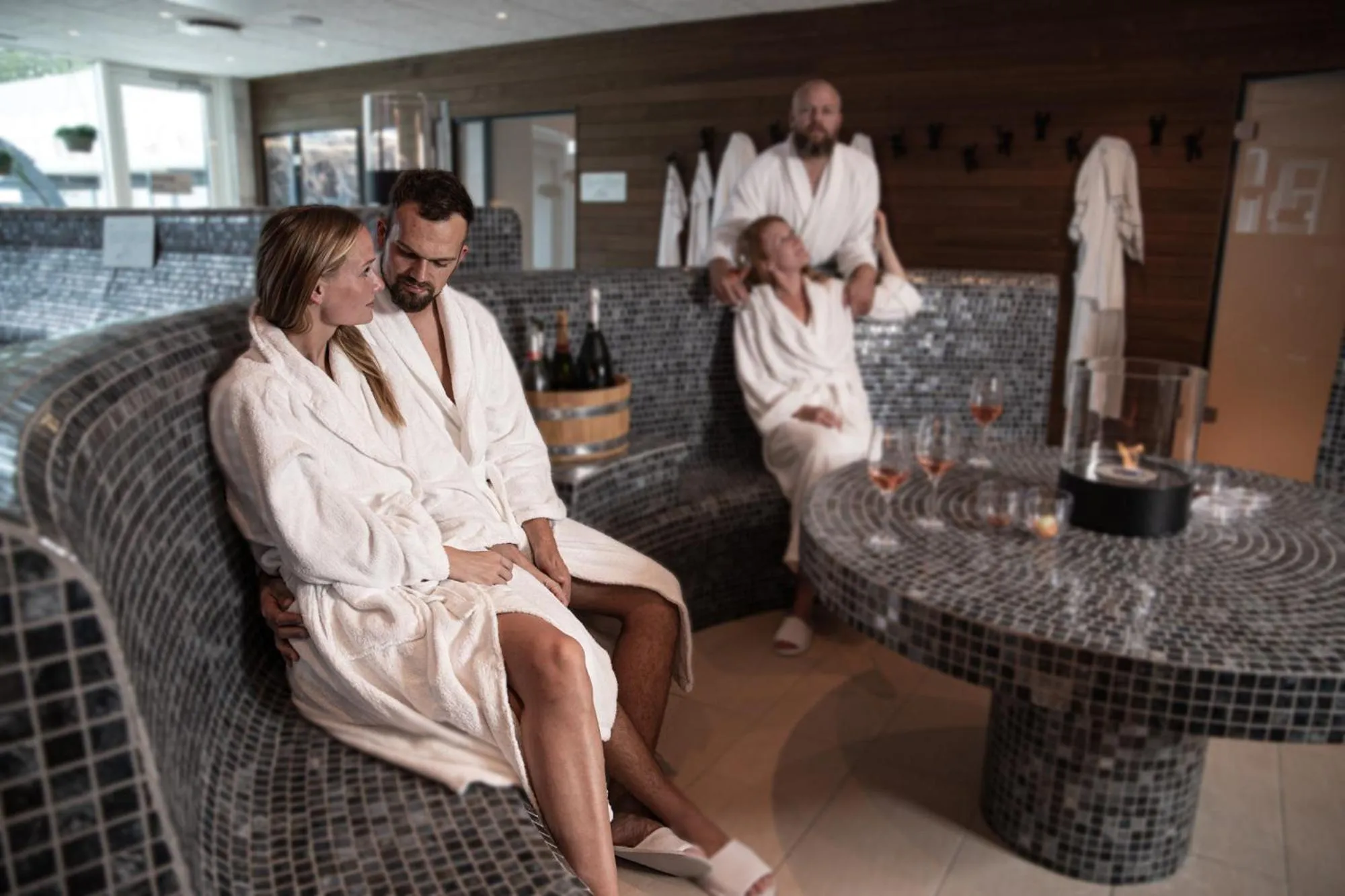 Hot Tub in Hotel Faaborg Fjord