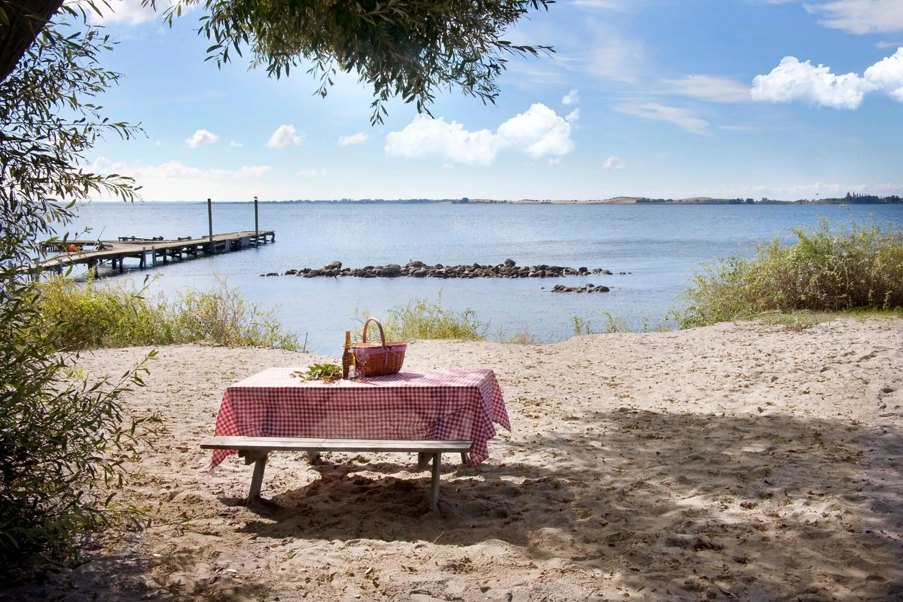 Beach in Hotel Faaborg Fjord