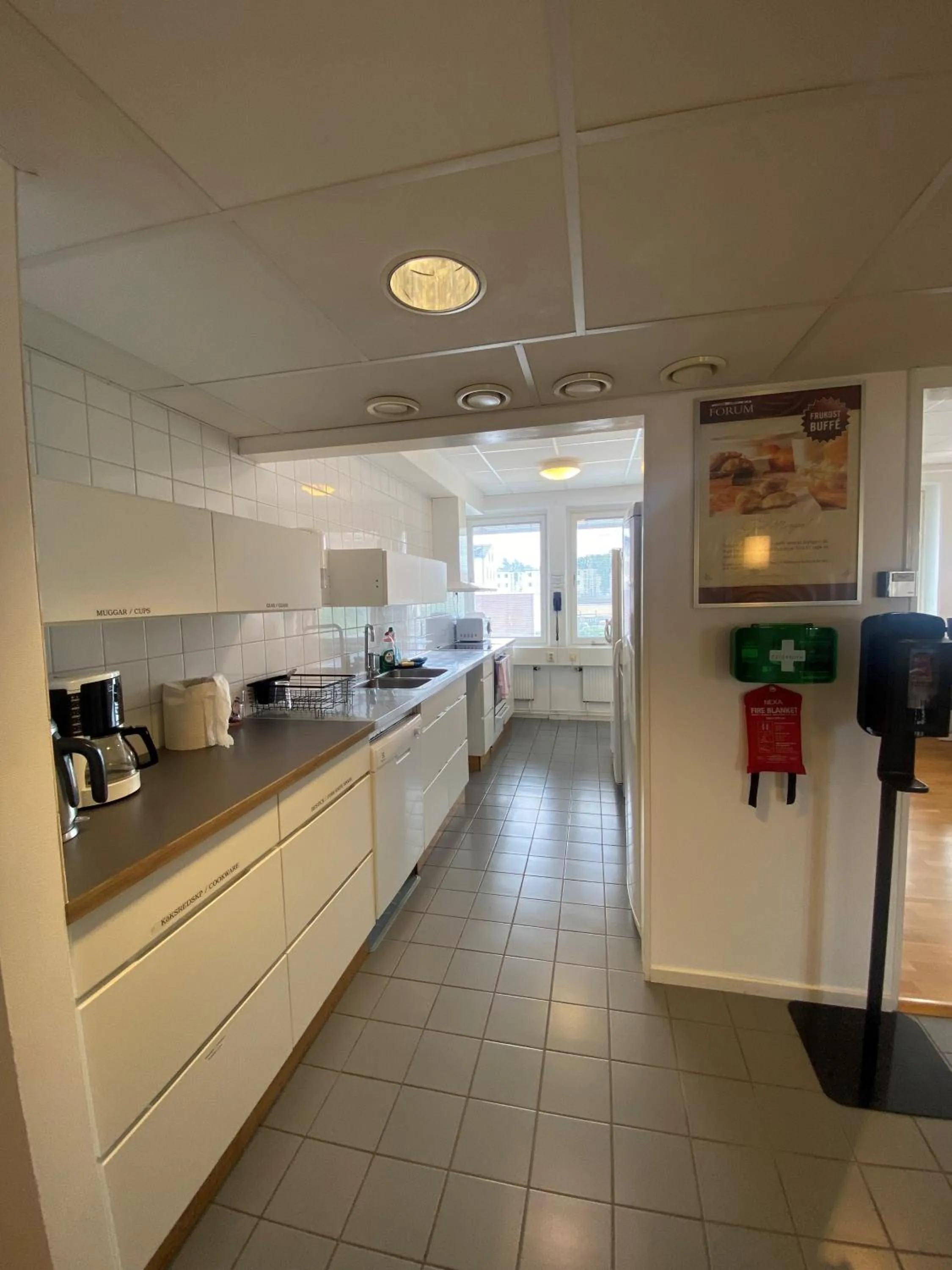 Kitchen or kitchenette in STF Vandrarhem Oscar