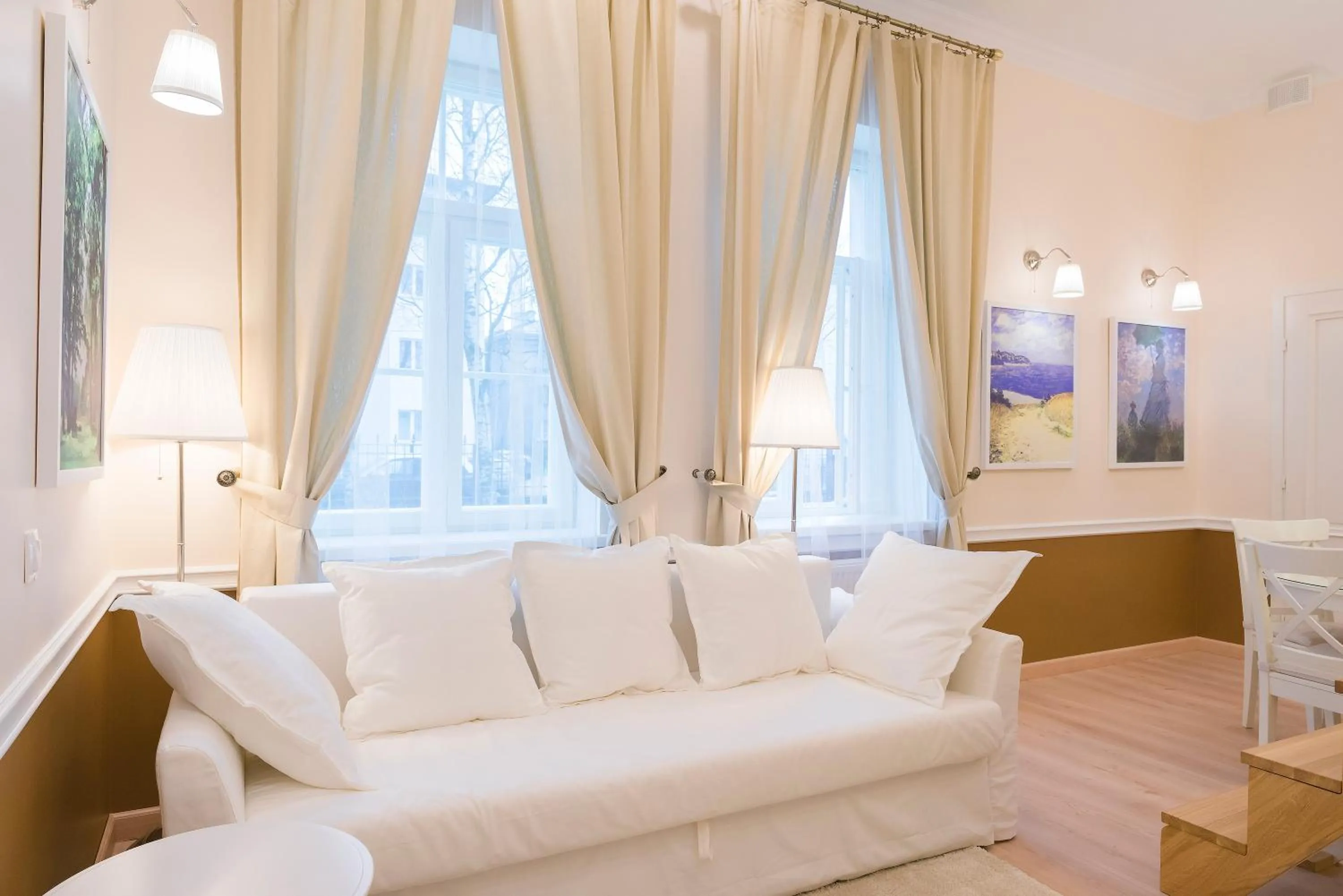 Seating area in Revelton Suites Tallinn