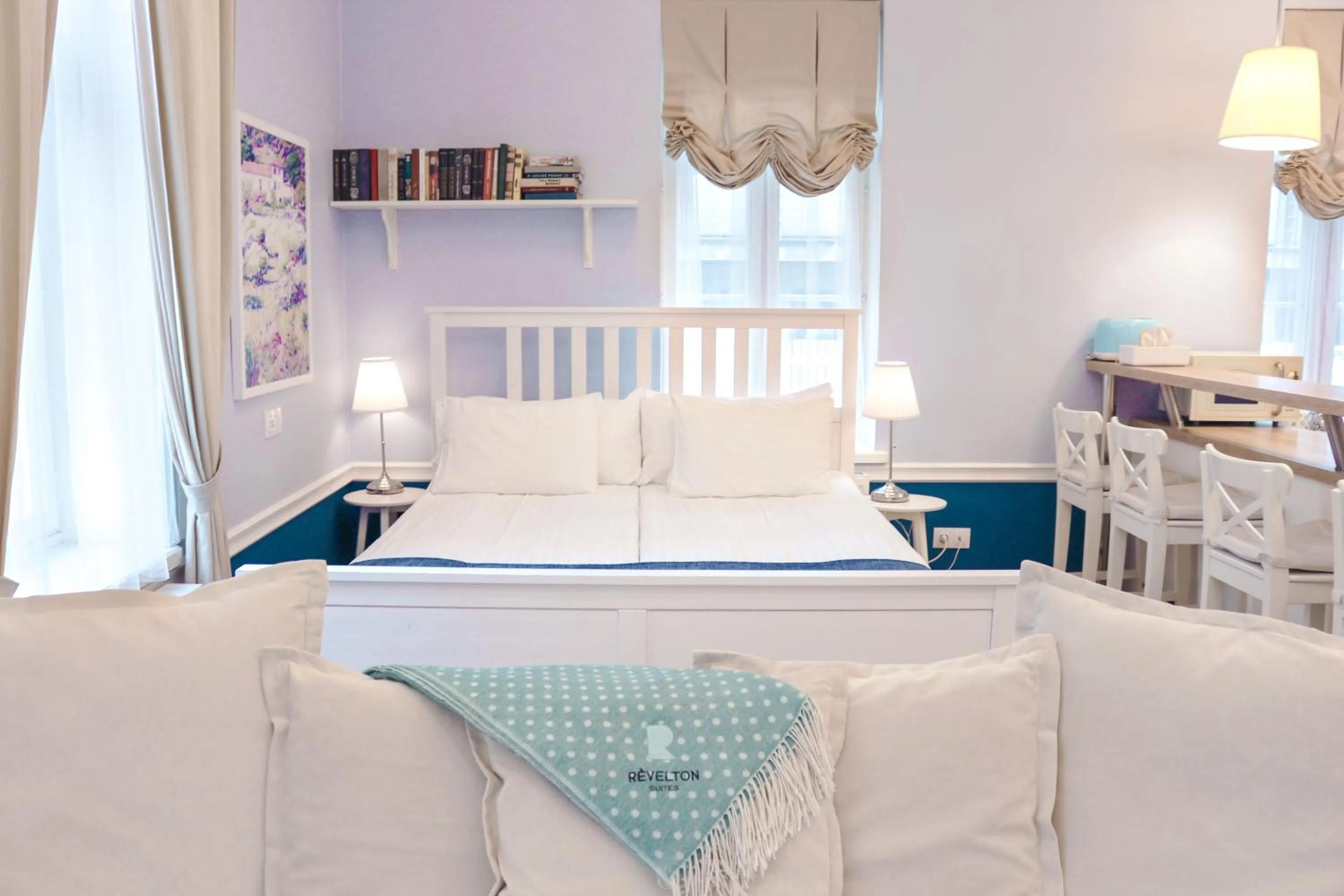 Bed in Revelton Suites Tallinn