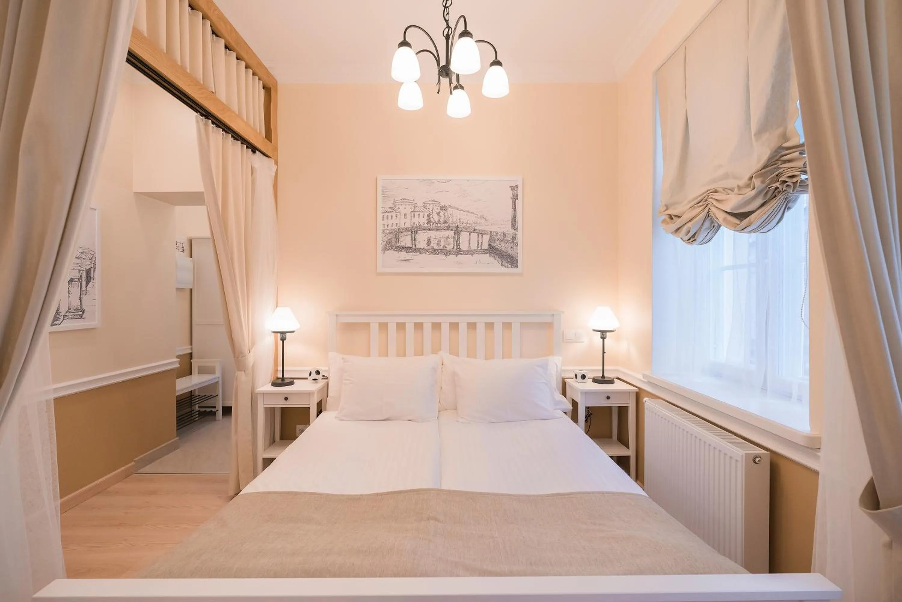 Bed in Revelton Suites Tallinn