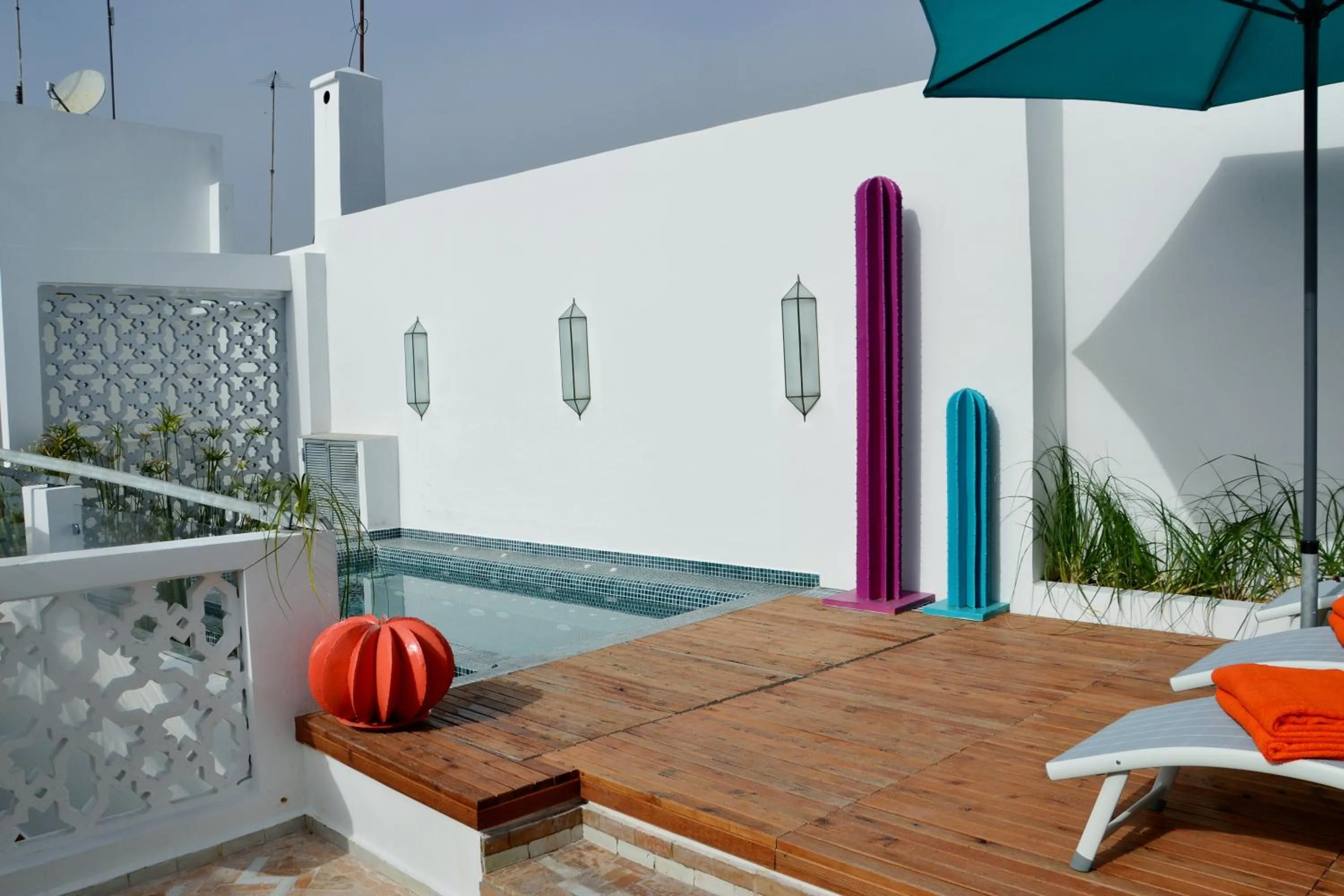 Patio in Riad Dar Dar