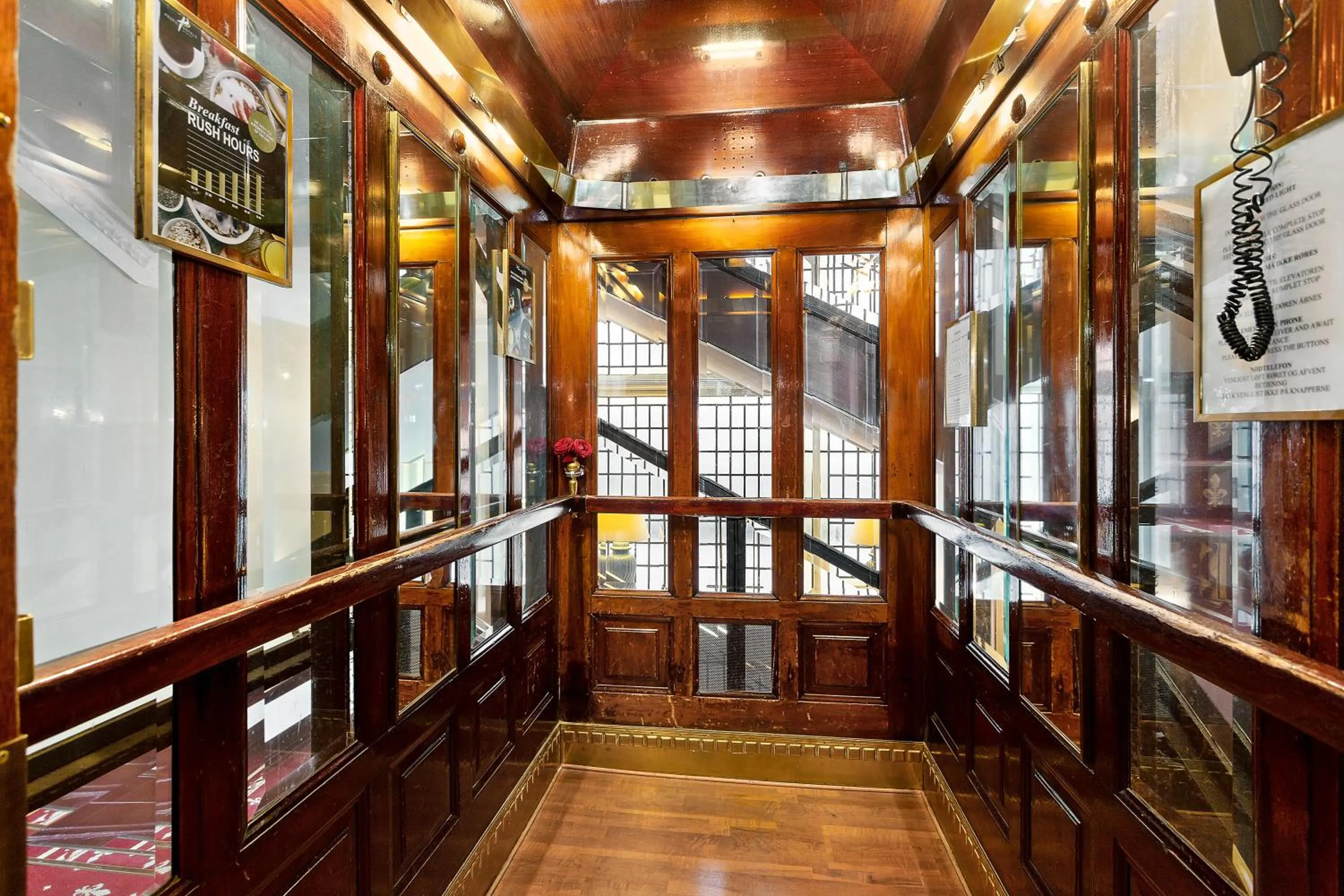 Decorative detail in ProfilHotels Copenhagen Plaza