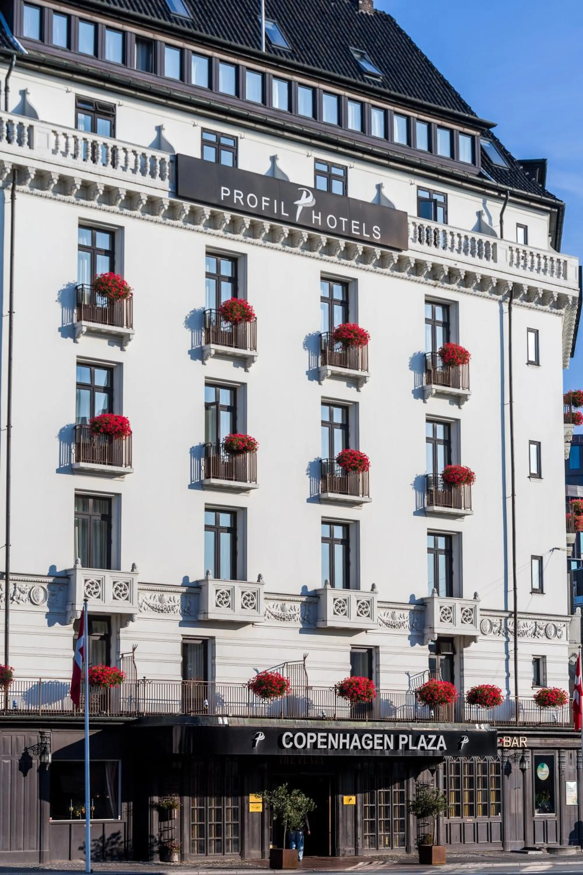 Facade/entrance in ProfilHotels Copenhagen Plaza