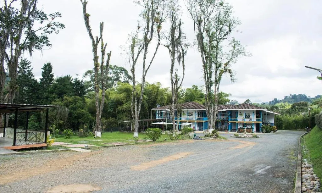 View (from property/room) in Hotel Hacienda Santa Clara