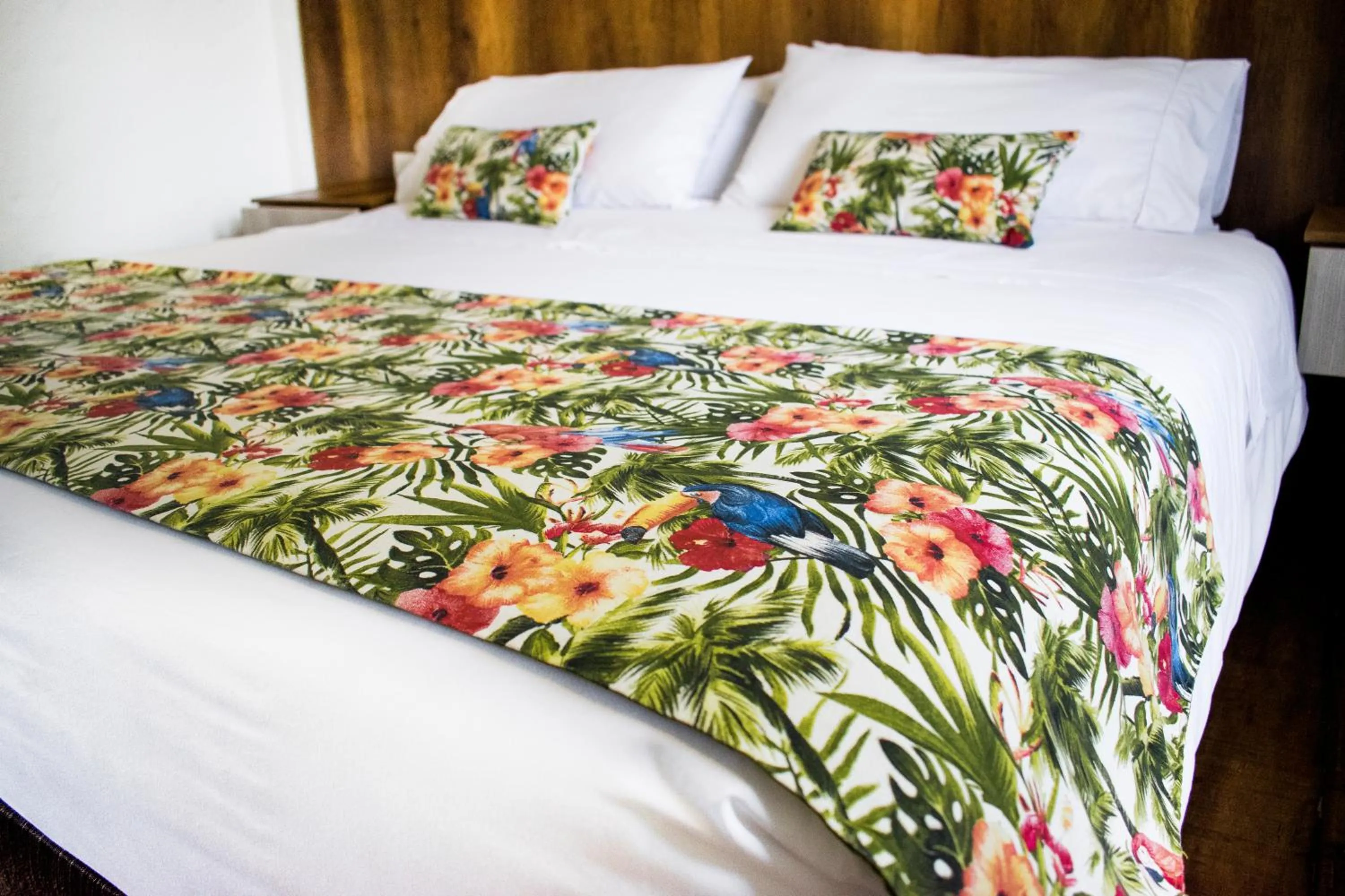 Bed in Hotel Hacienda Santa Clara