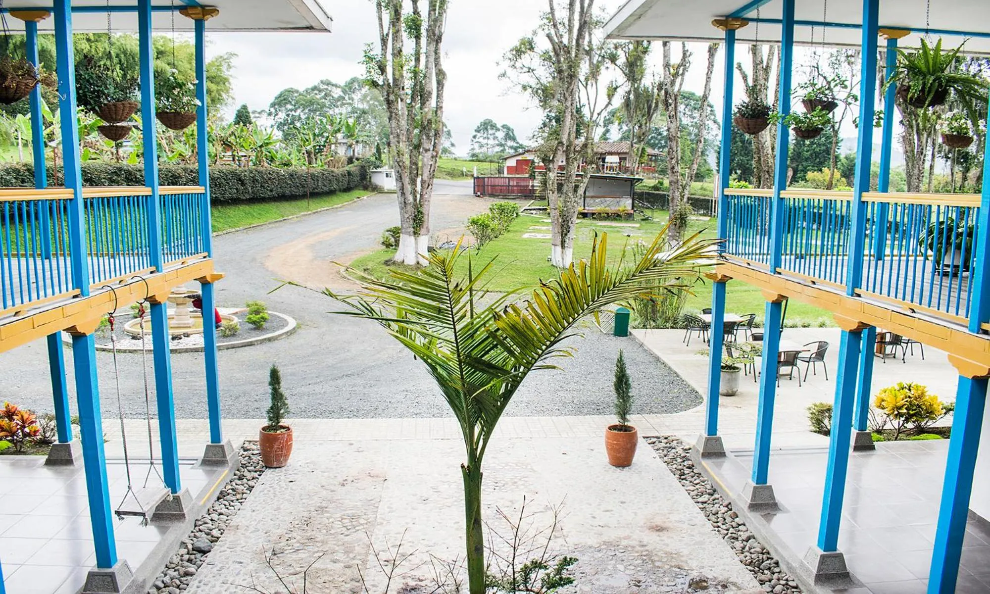View (from property/room) in Hotel Hacienda Santa Clara