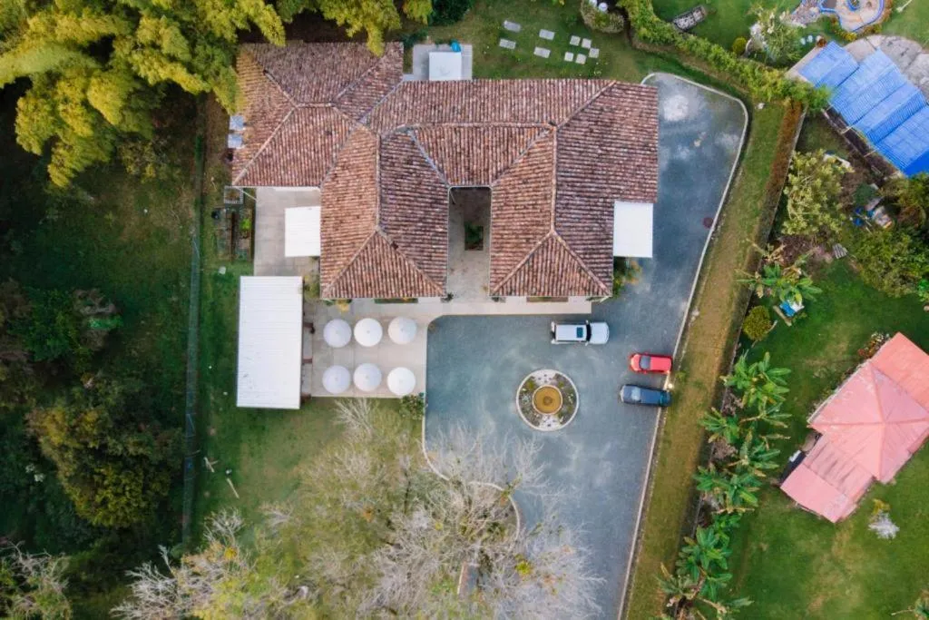 Bird's eye view in Hotel Hacienda Santa Clara