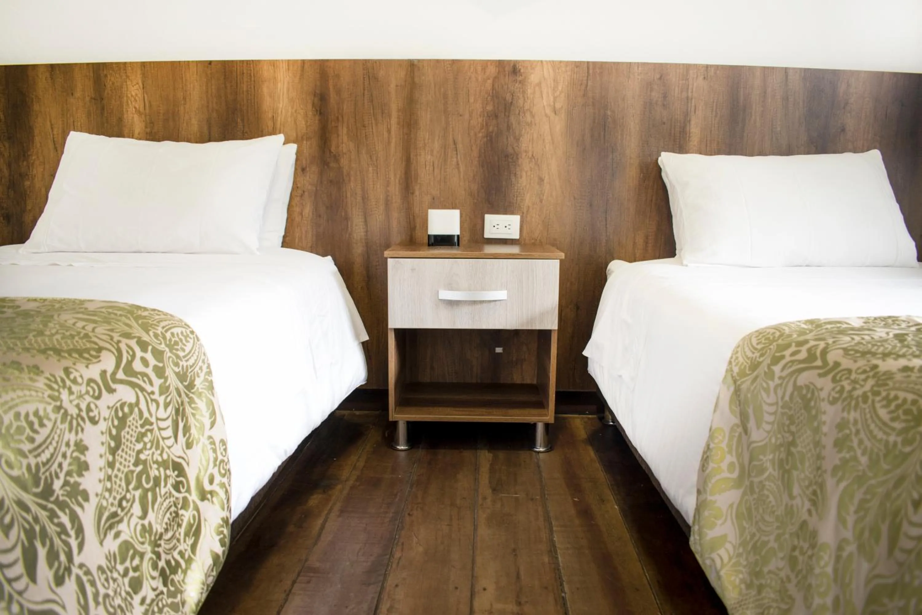 Bed in Hotel Hacienda Santa Clara