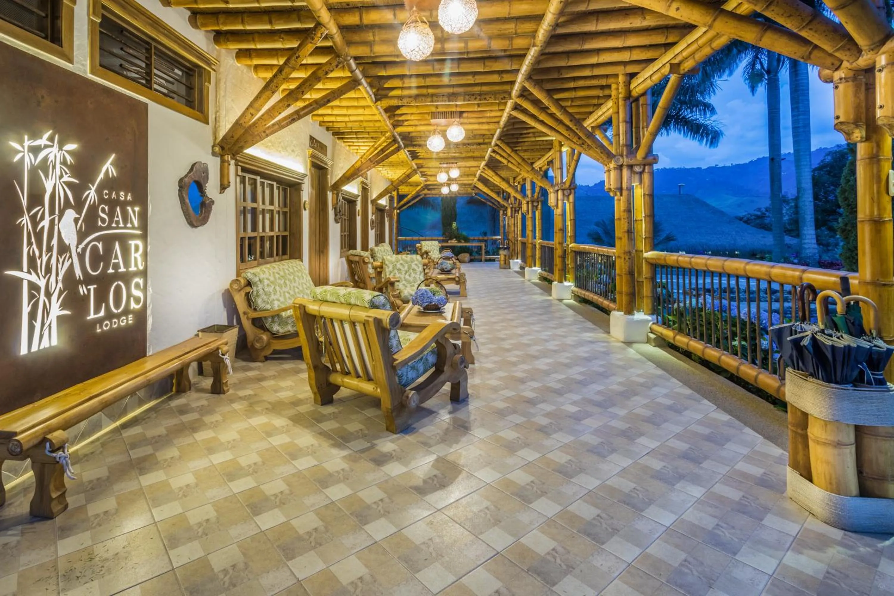 Facade/entrance in Hotel Casa San Carlos Lodge Pereira