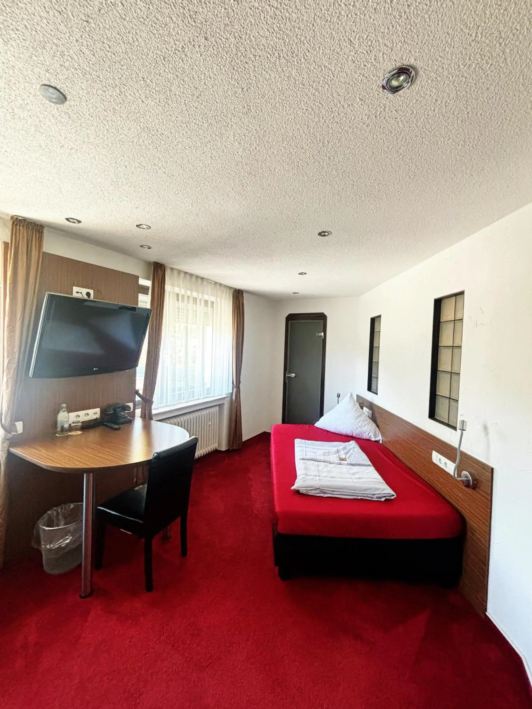 Bed in Hotel Wasserfall