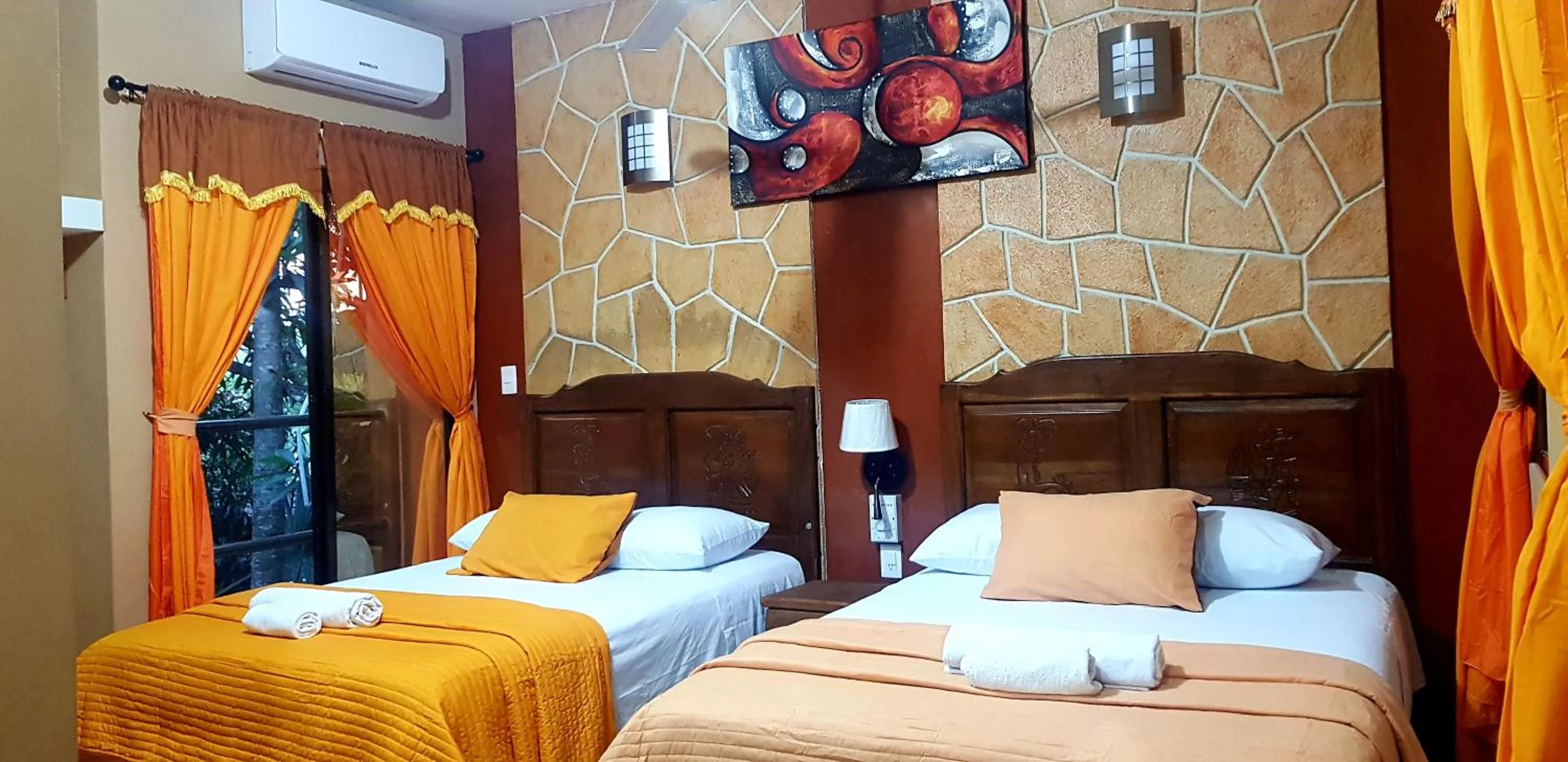 Bed in Hotel Mayahau Coba