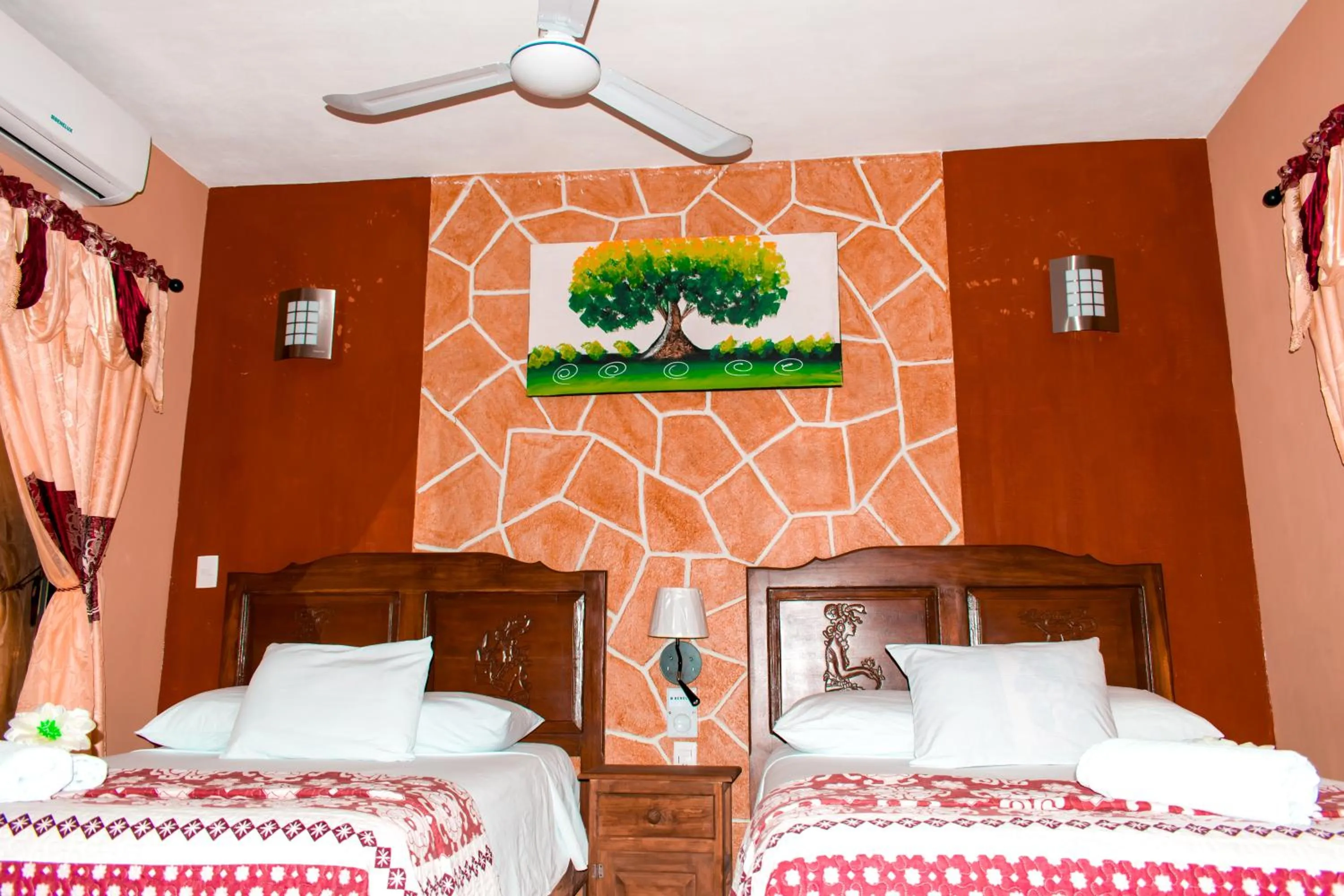 Bed in Hotel Mayahau Coba